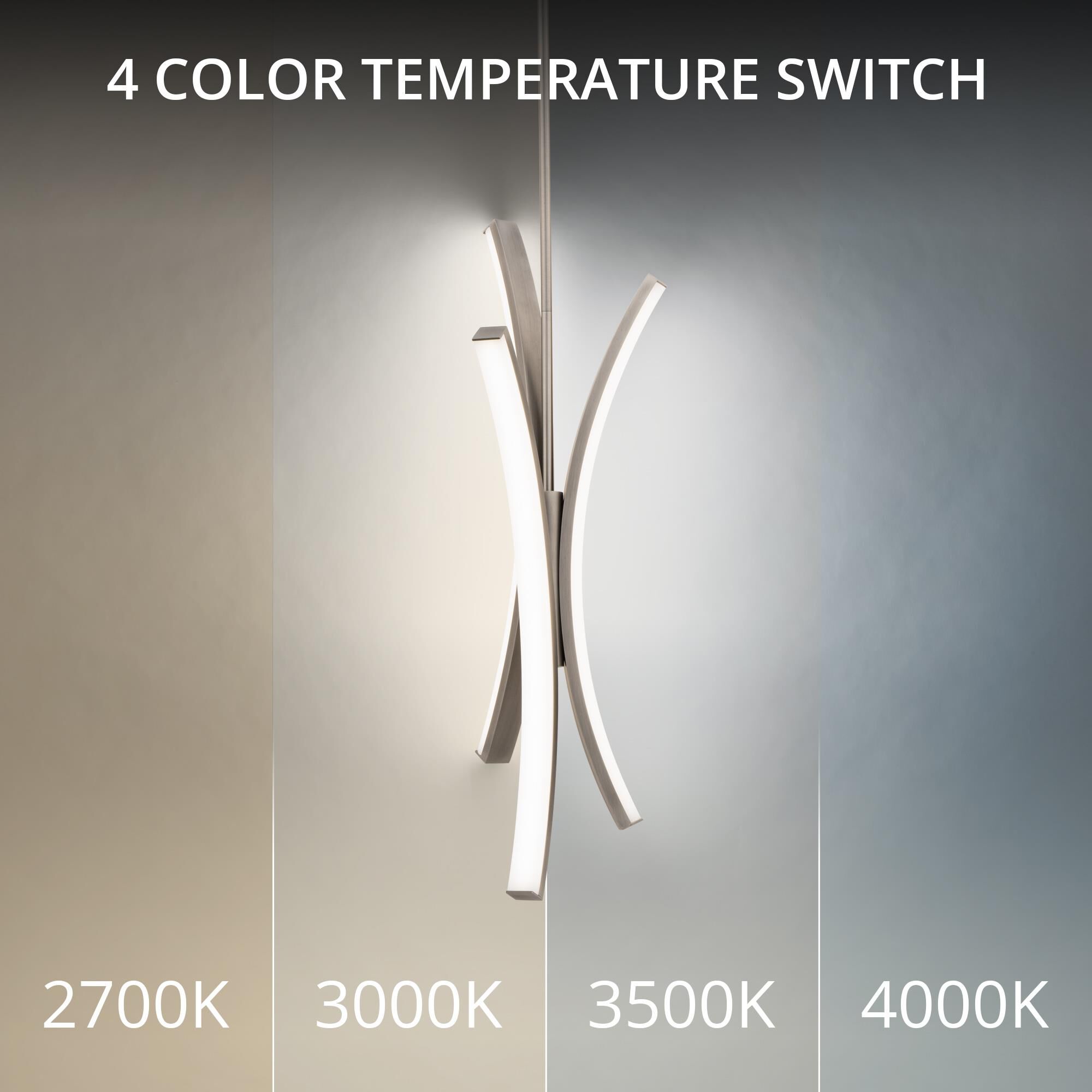 Shown in Brushed Nickel finish