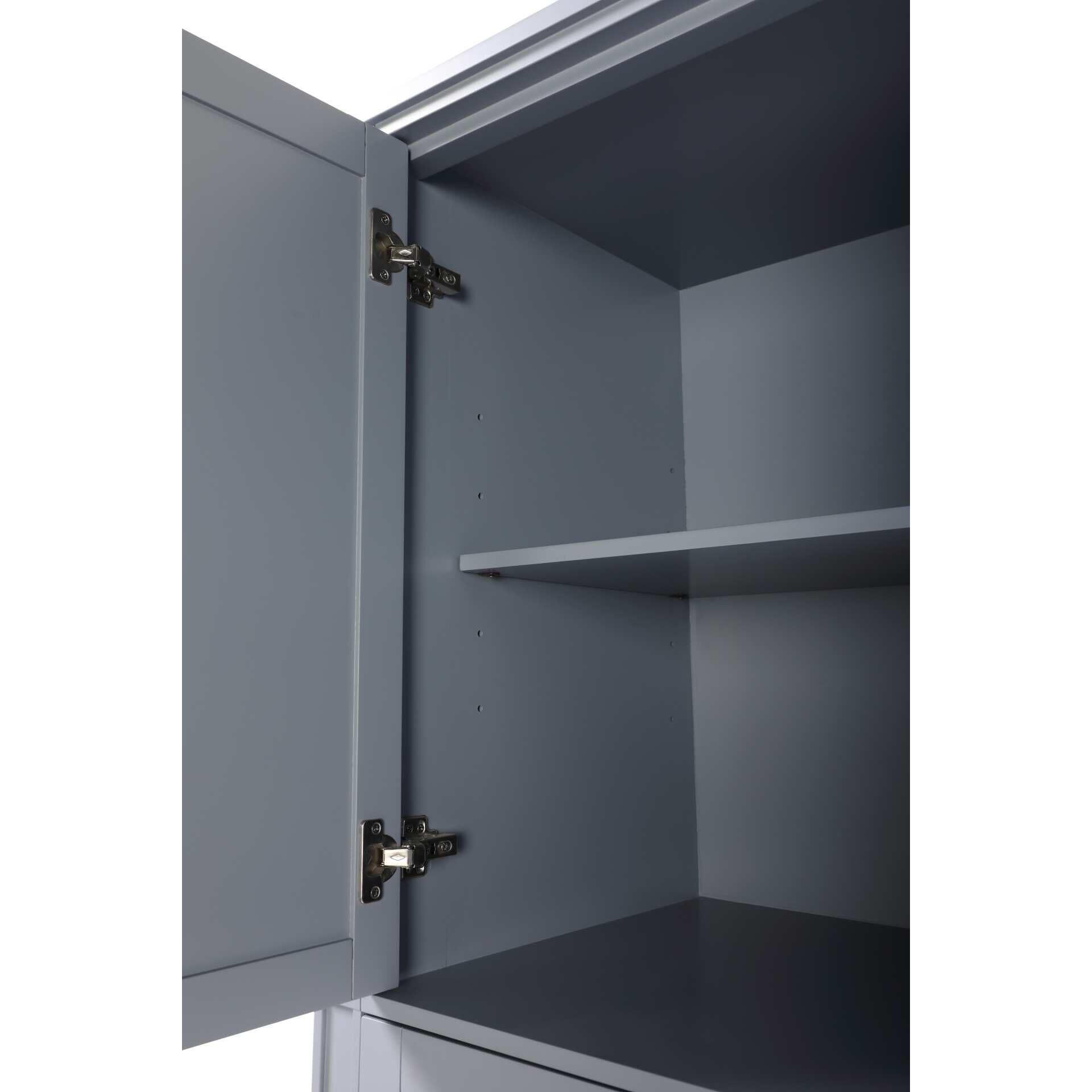 Shown in Grey finish