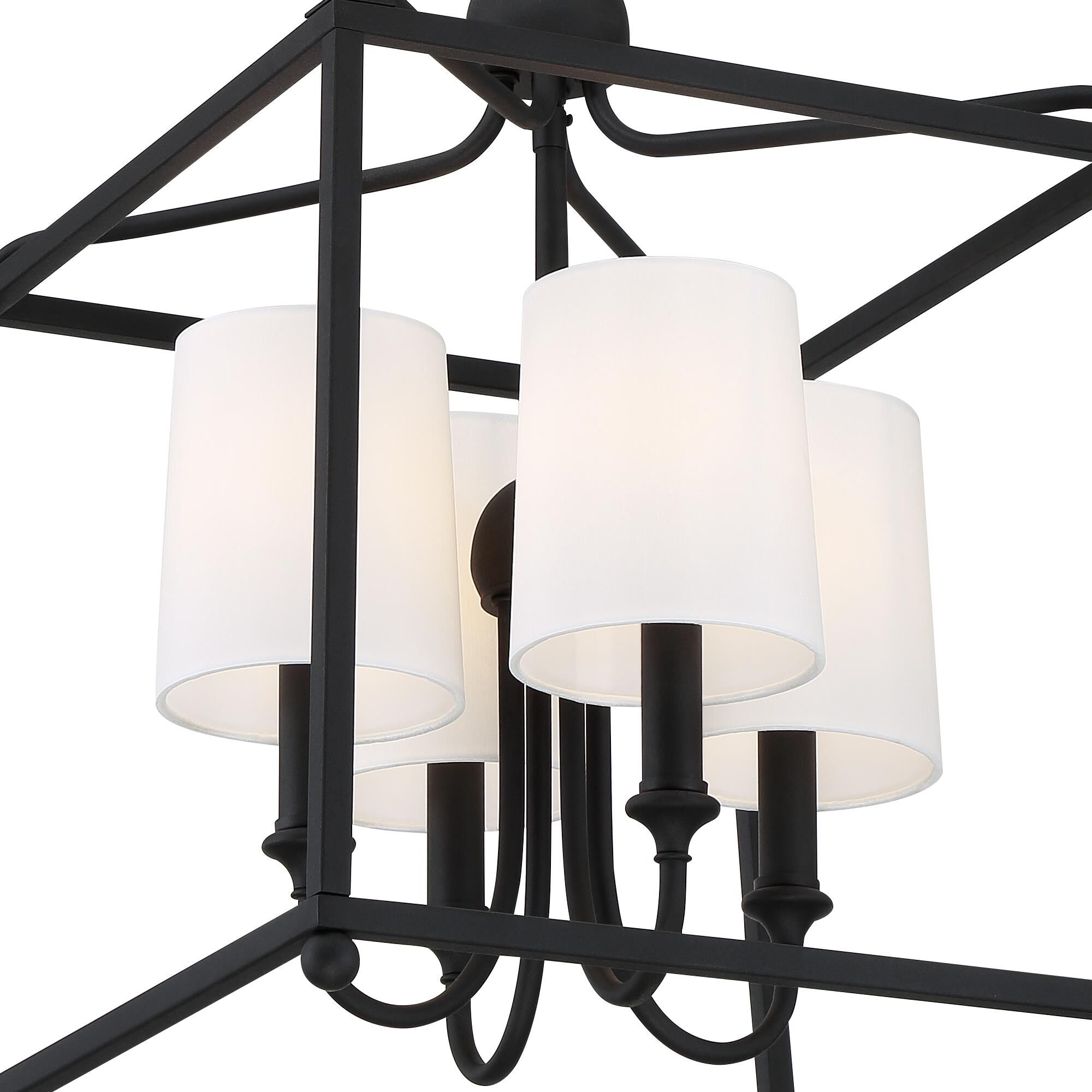 Sylvan 16 Inch 4 Light Mini Chandelier by Crystorama