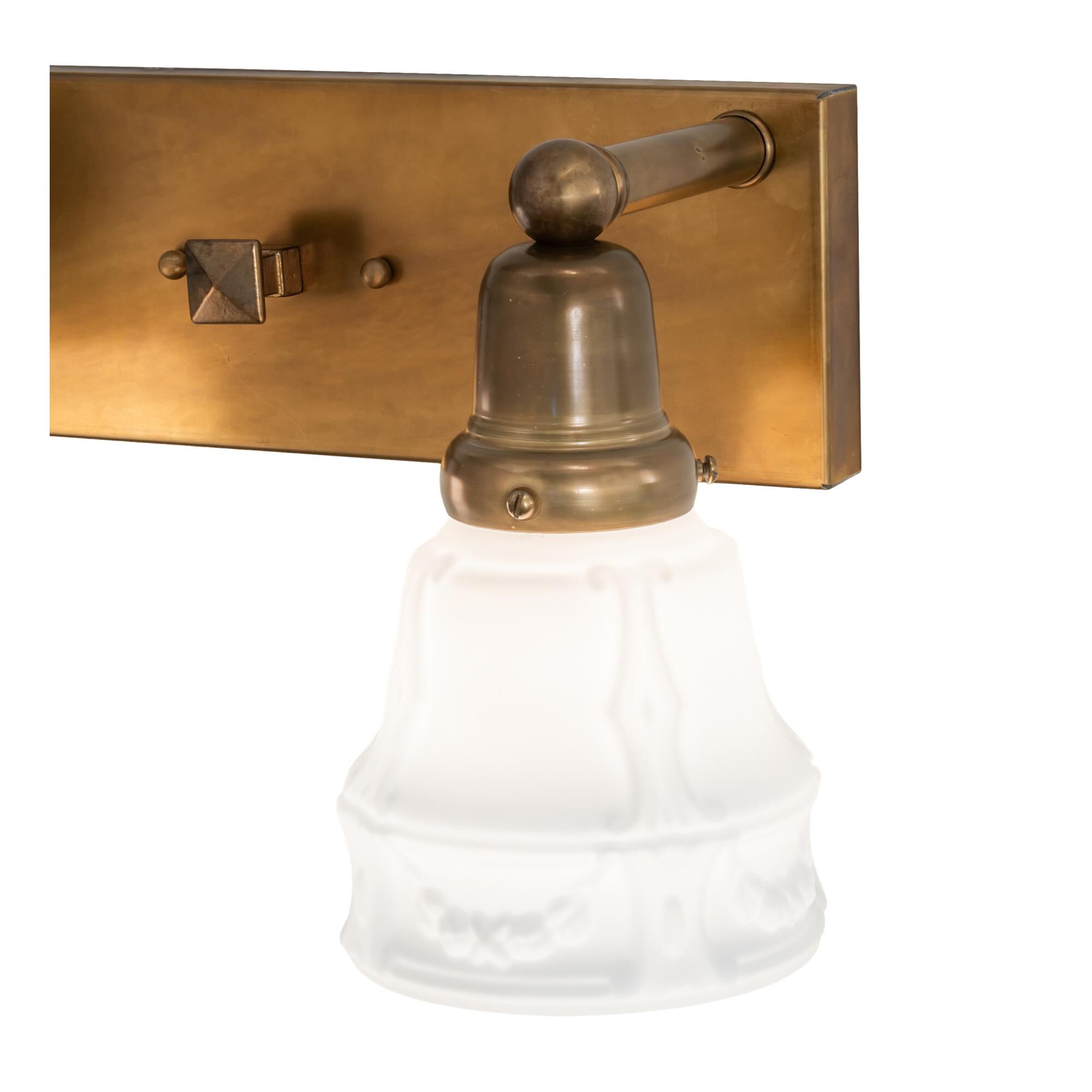 Revival Garland 17 Inch 2 Light Bath Vanity Light by Meyda Lighting