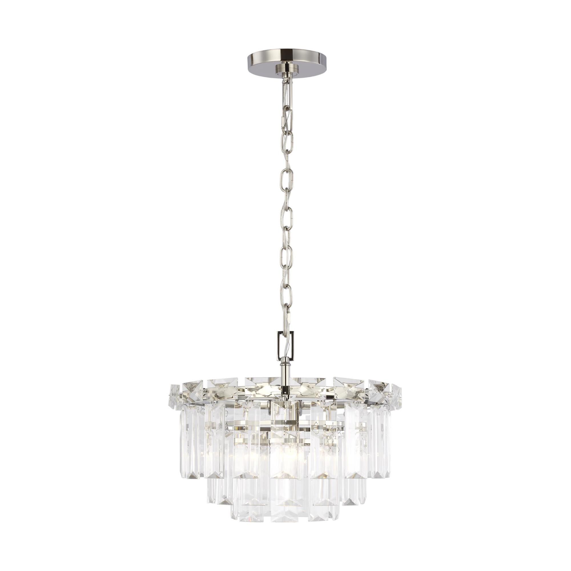 Chapman & Myers Arden 16 Inch 4 Light Mini Chandelier by Visual Comfort Studio Collection