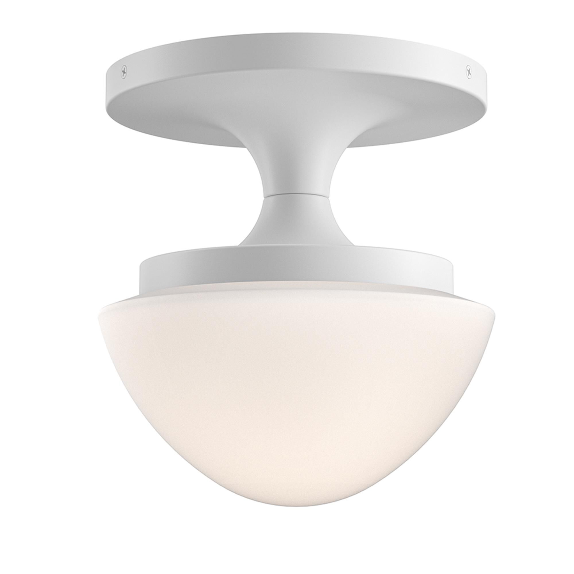 Knox 8 Inch Semi Flush Mount,