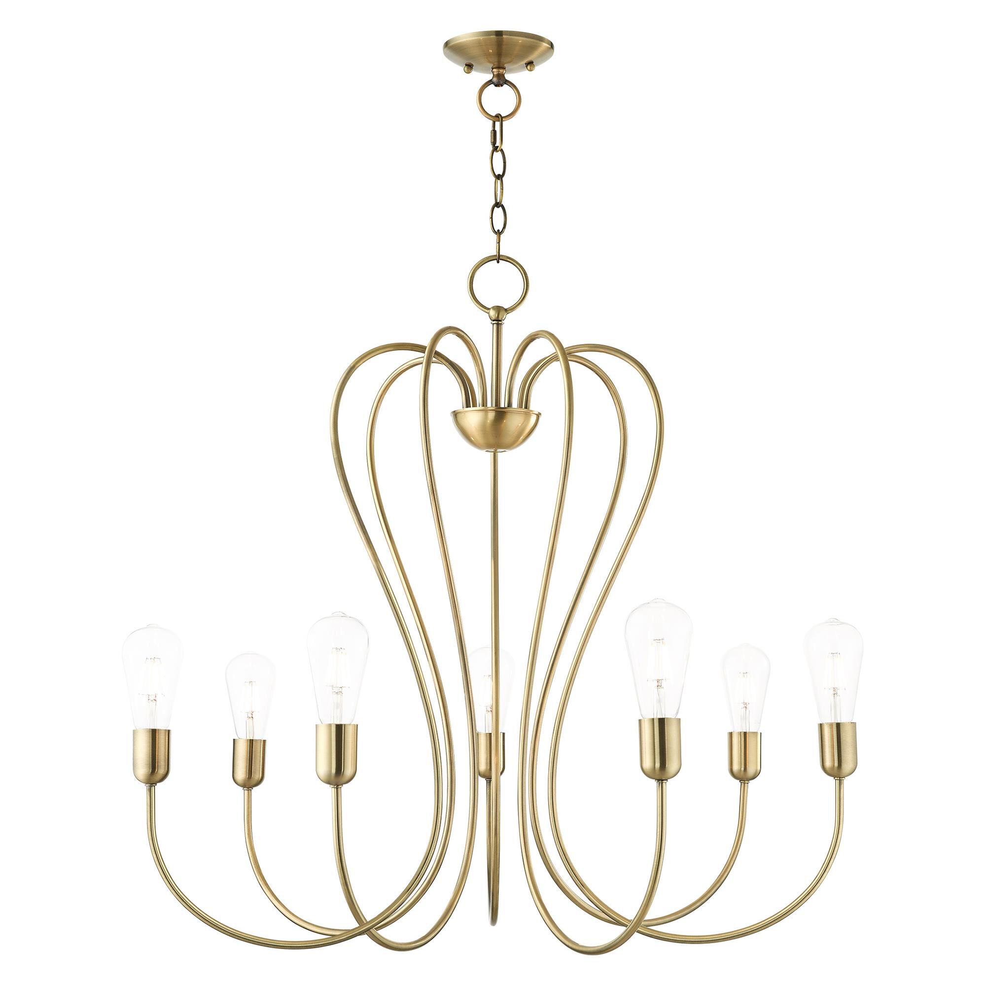 Shown in Antique Brass finish