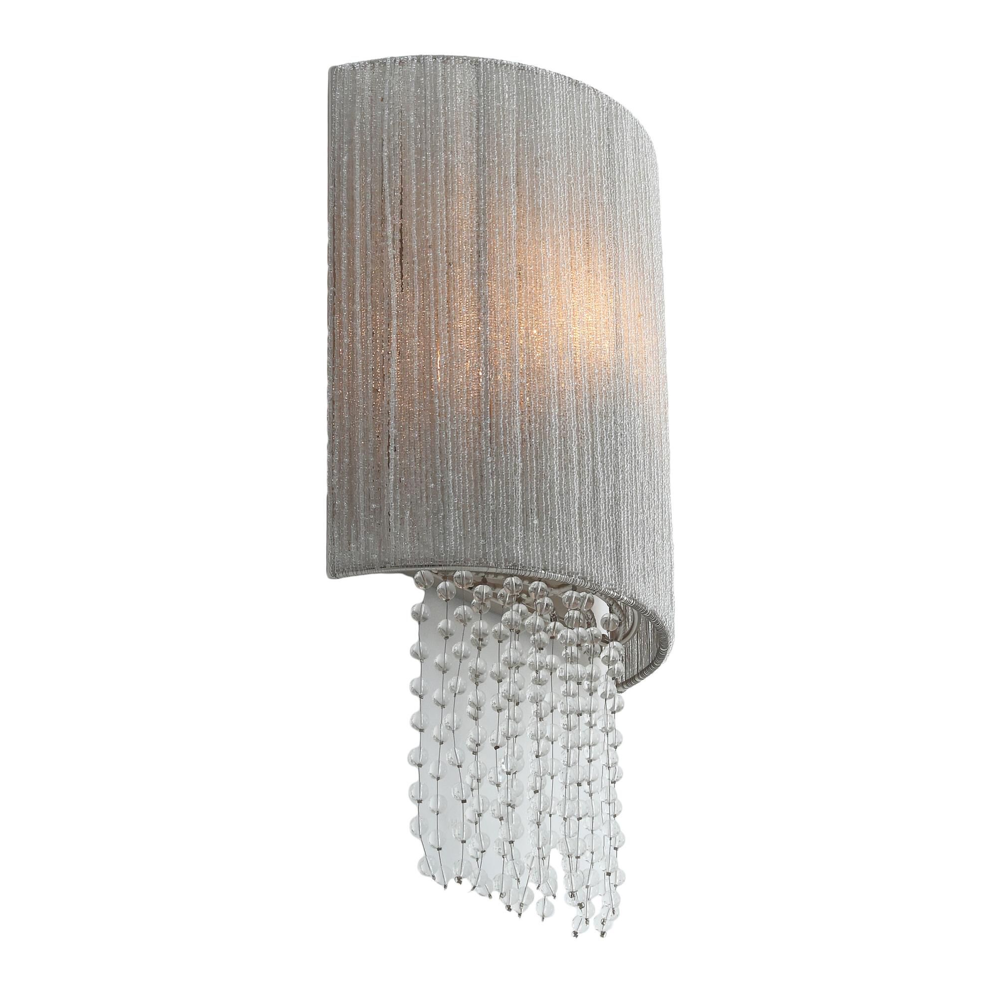 Crystal Reign 17 Inch Wall Sconce by Metropolitan Lighting
