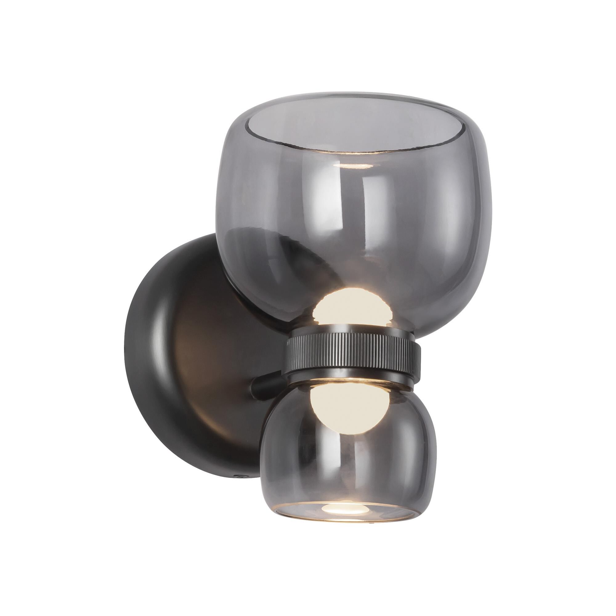 Shown in Urban Bronze finish and Smoked glass