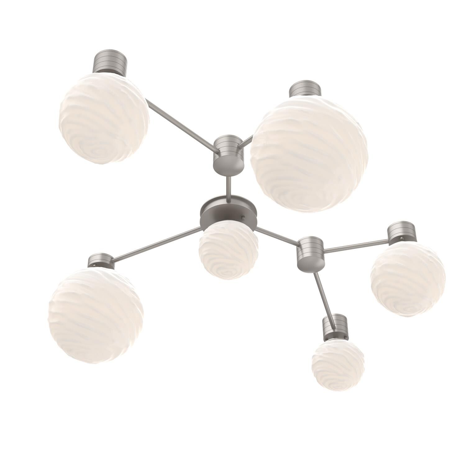 Levi Wilson Gaia 40 Inch Semi Flush Mount by Hammerton Studio