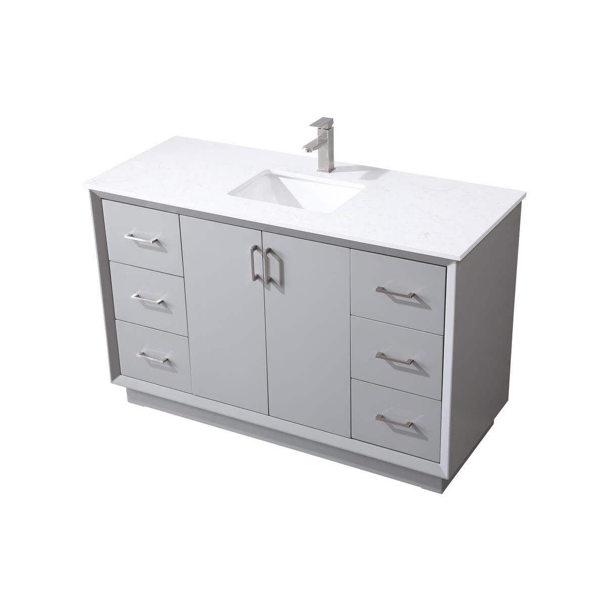 Hayes 54 Inch Bath Vanity by Elegant Decor