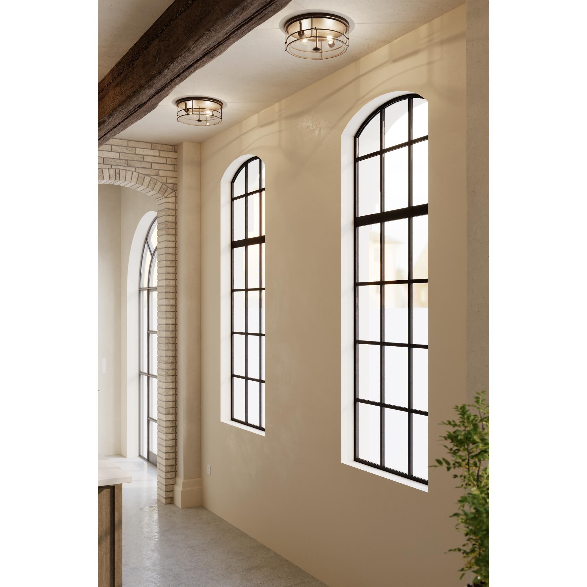 Lorenth 15 Inch Flush Mount by Minka Lavery