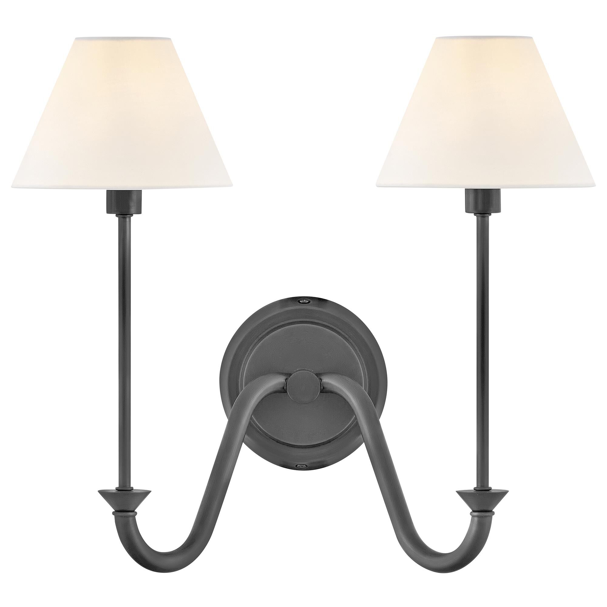 Greta 16 Inch Wide 2 Light Wall Sconce,