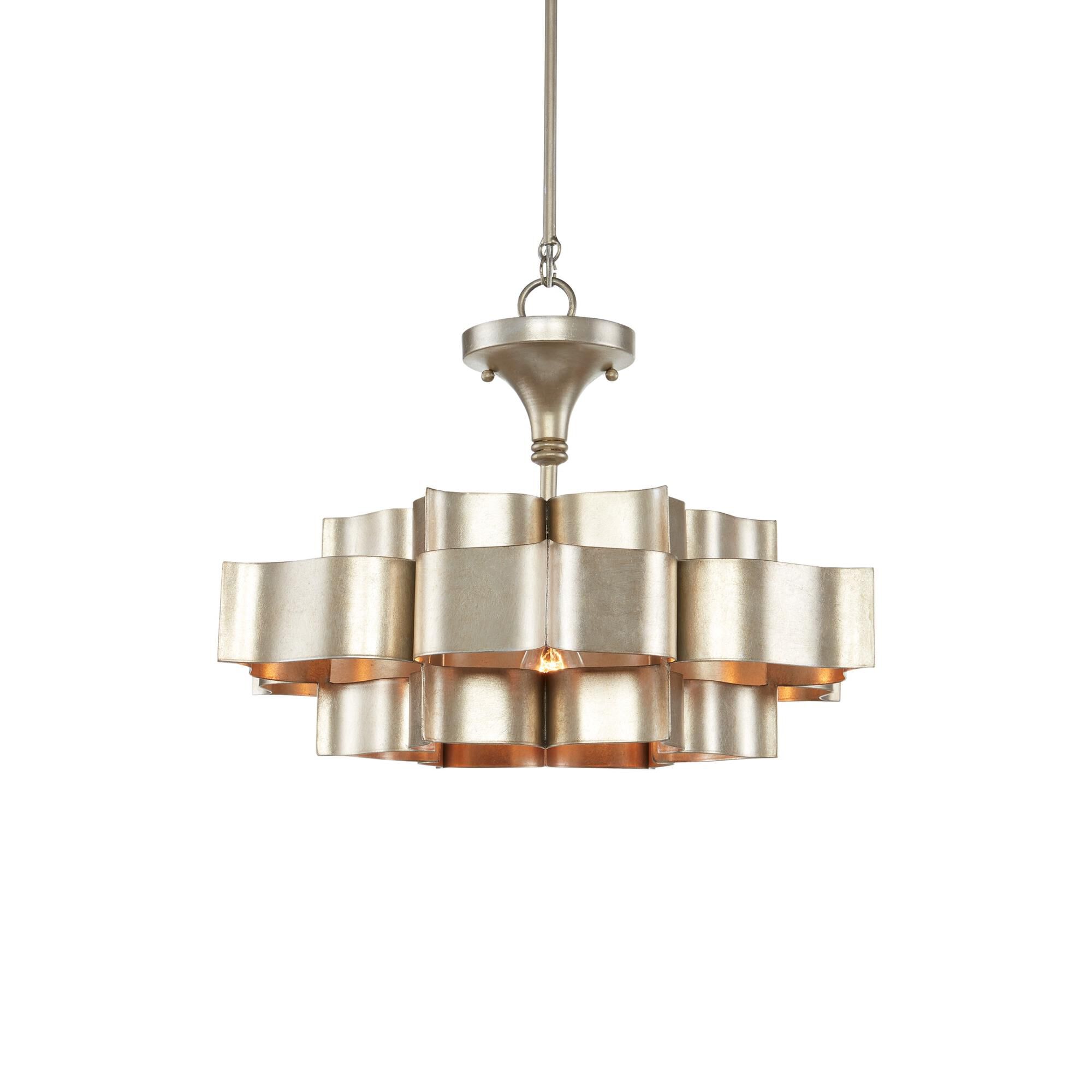 Shown in Contemporary Silver Leaf finish