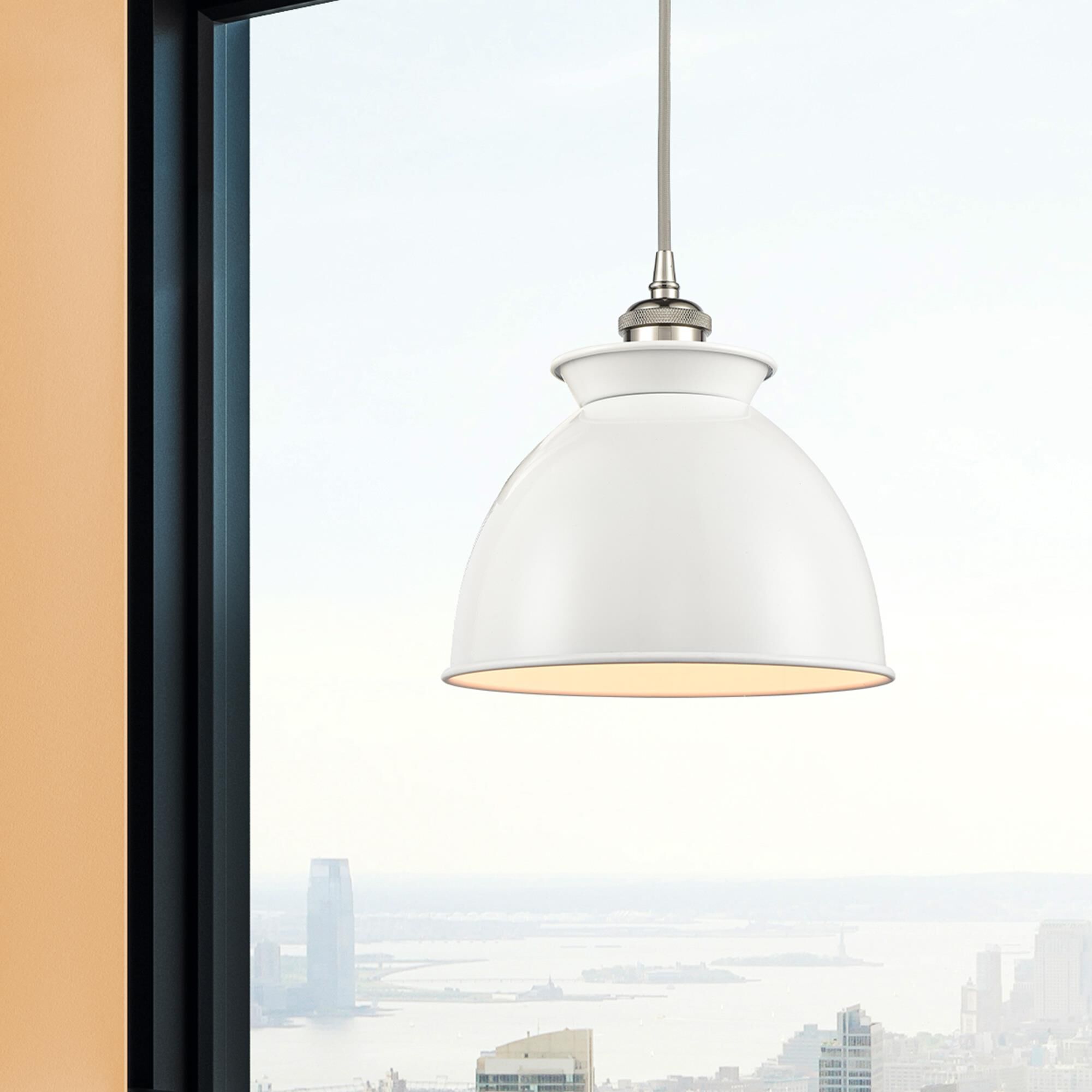 Shown in Polished Nickel finish