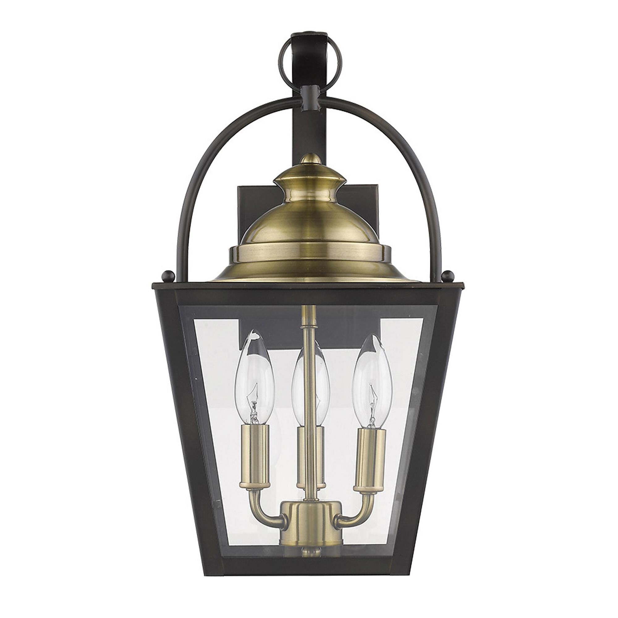 Savannah 16 Inch Tall 3 Light Outdoor Wall Light by Acclaim Lighting