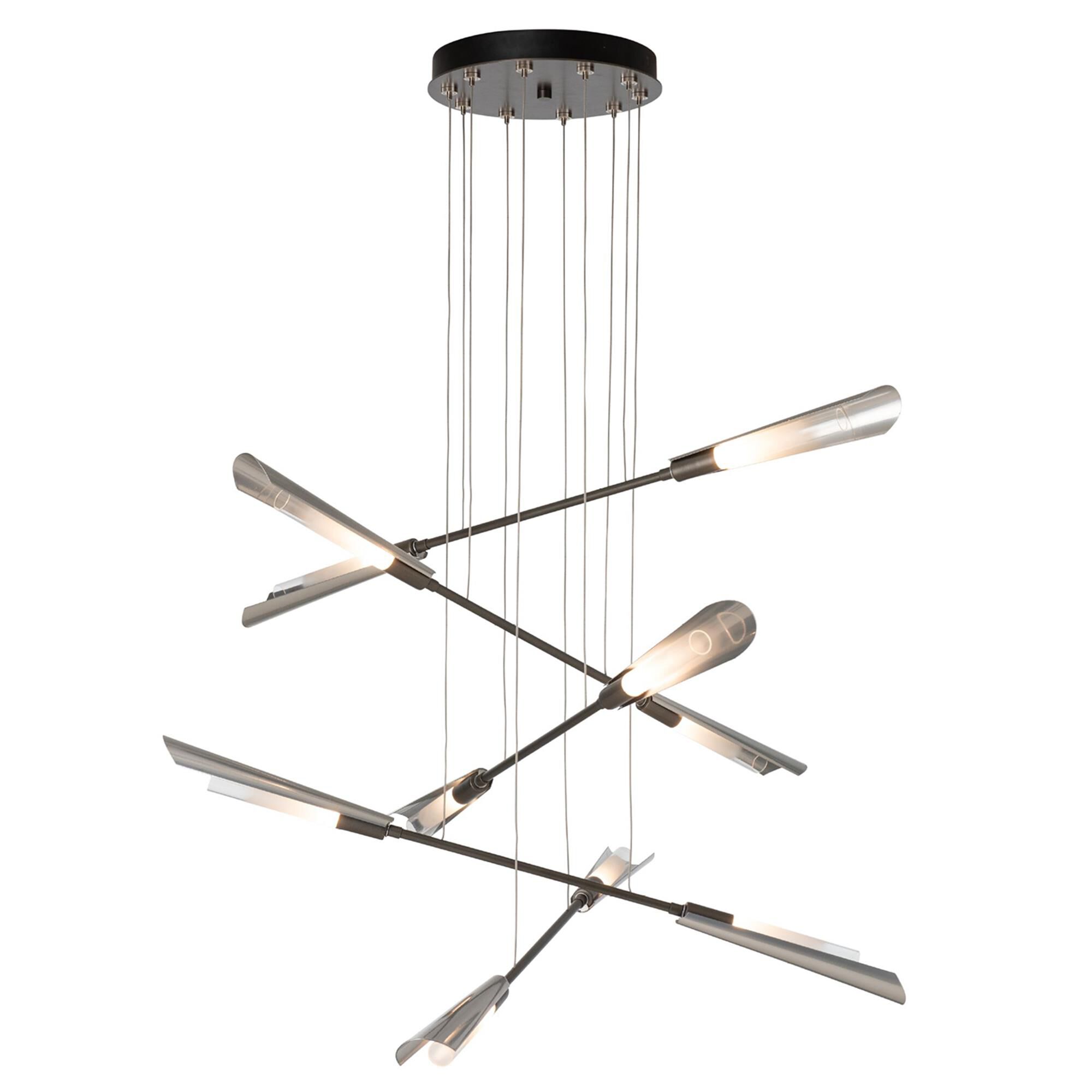 Shown in Dark Smoke finish and Sterling accent