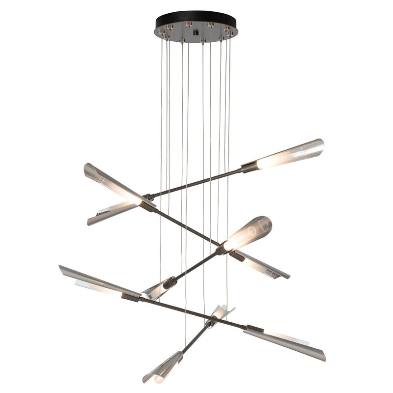 Flight 40 Inch Multi Light Pendant by Hubbardton Forge