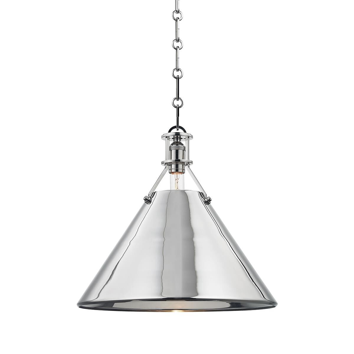 Mark D. Sikes Metal No. 2 16 Inch Large Pendant by Hudson Valley Lighting