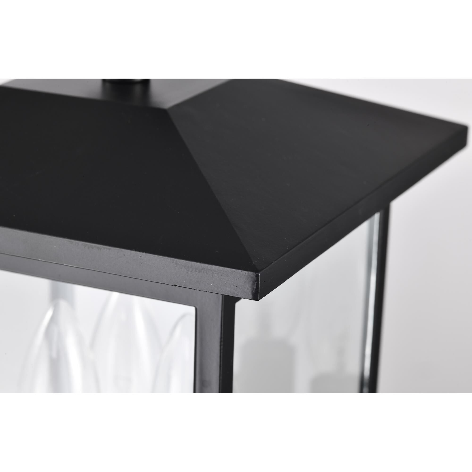 Jamesport 15 Inch Tall 3 Light Outdoor Post Lamp by Nuvo Lighting