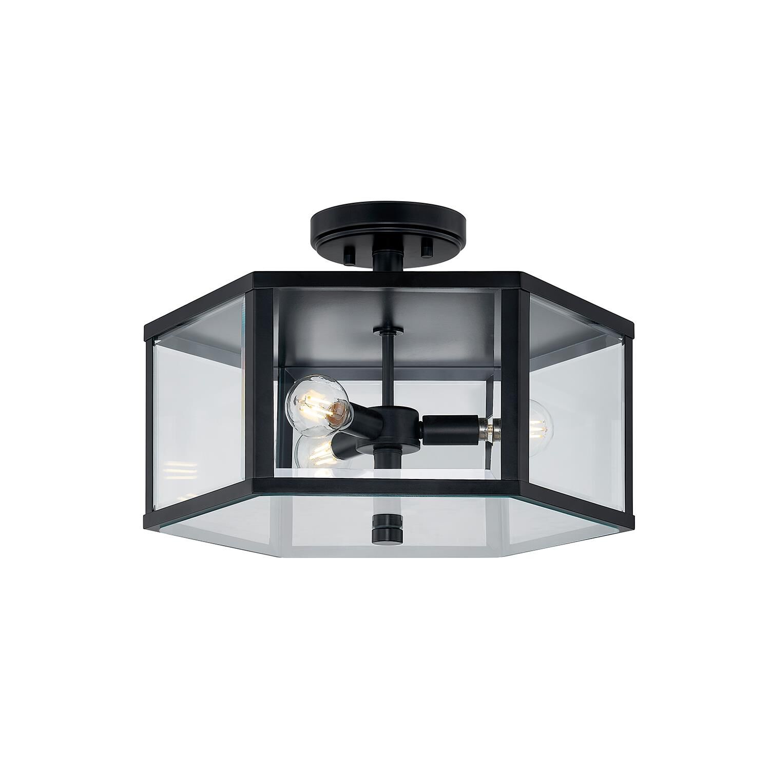 Fusion - Edgeworth 16 Inch Outdoor Flush Mount by Justice Design Group