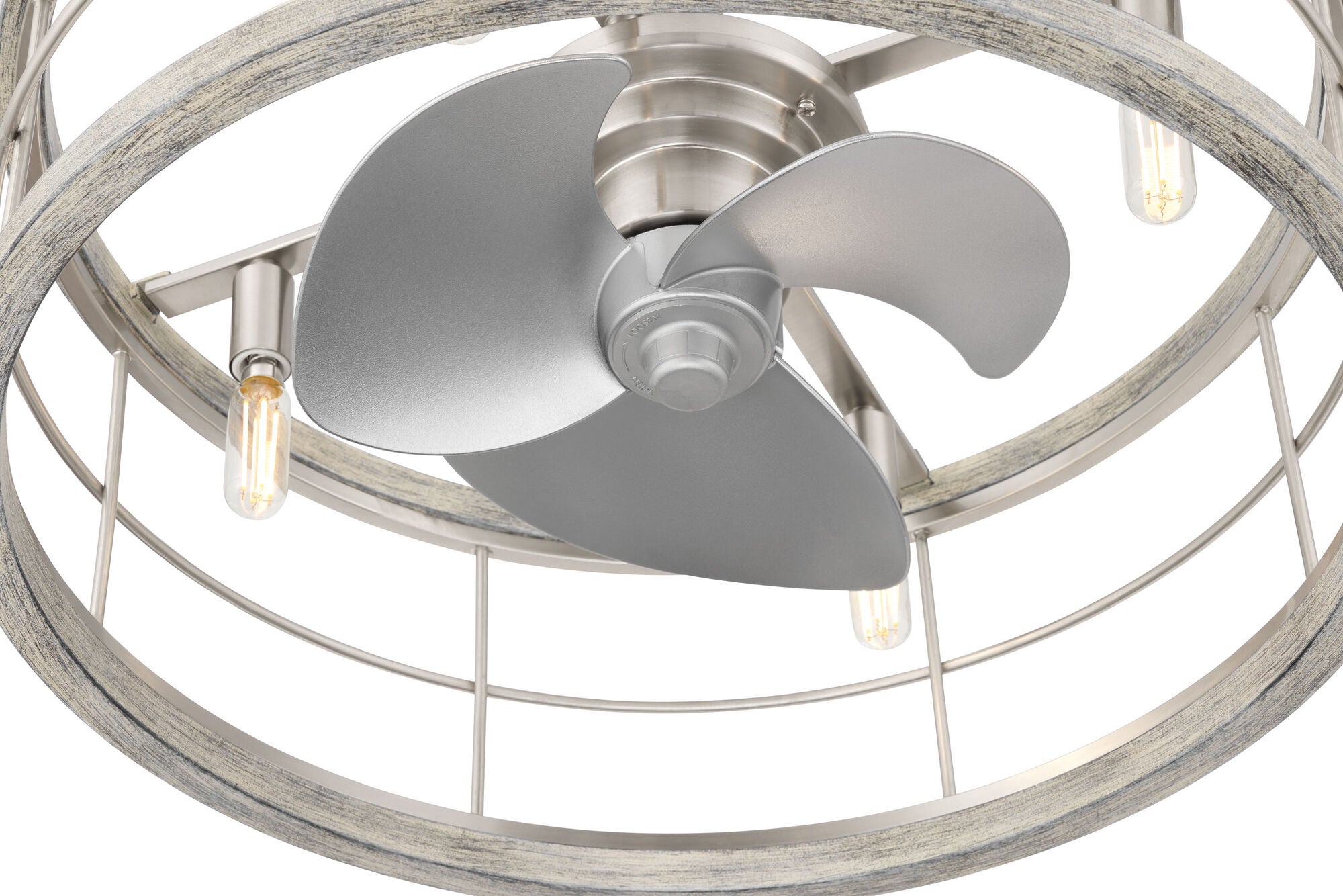 Haven 22 Inch Chandelier Ceiling Fan with Light Kit,