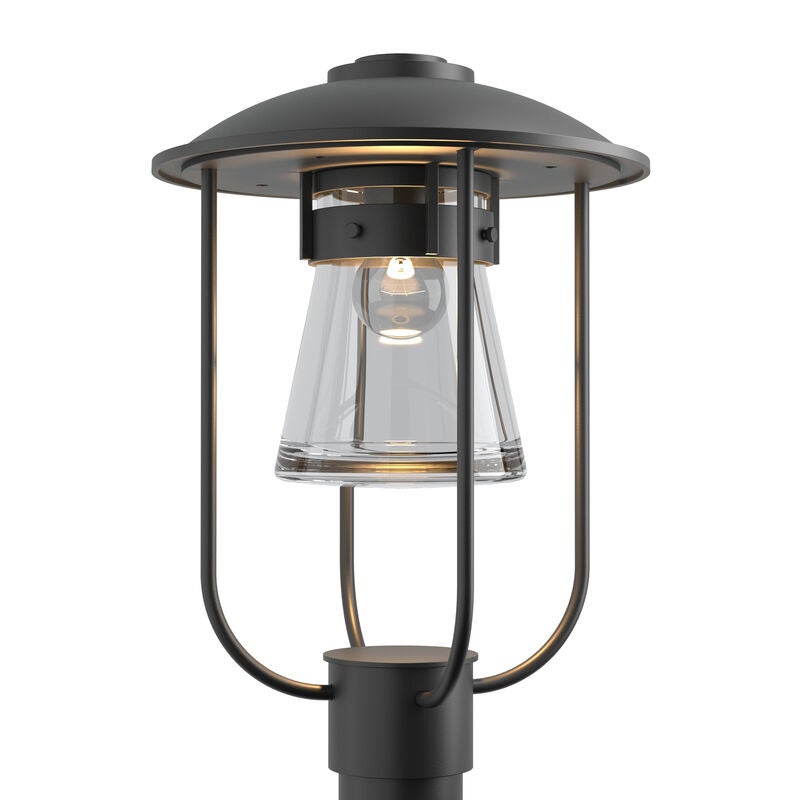 Erlenmeyer 17 Inch Outdoor Post Lamp by Hubbardton Forge