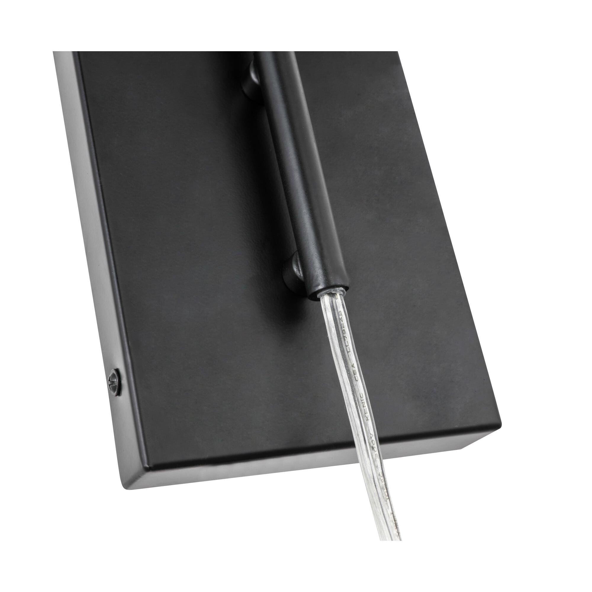 Shown in Black finish