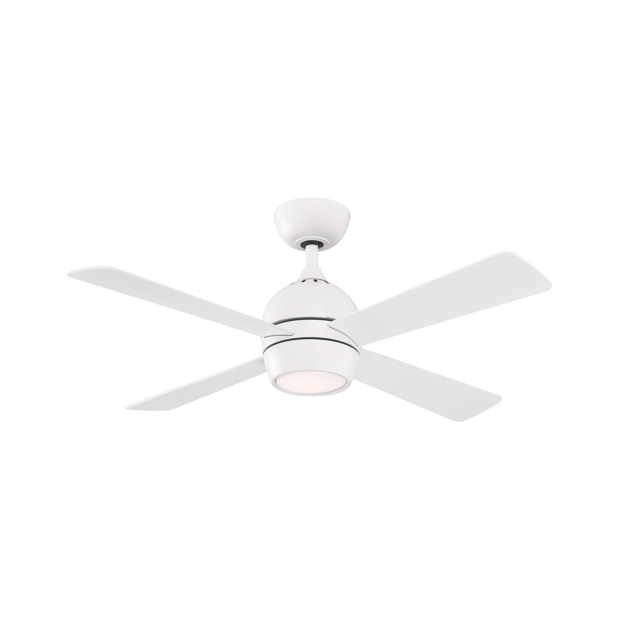 Shown in Matte White finish and Opal Frosted glass