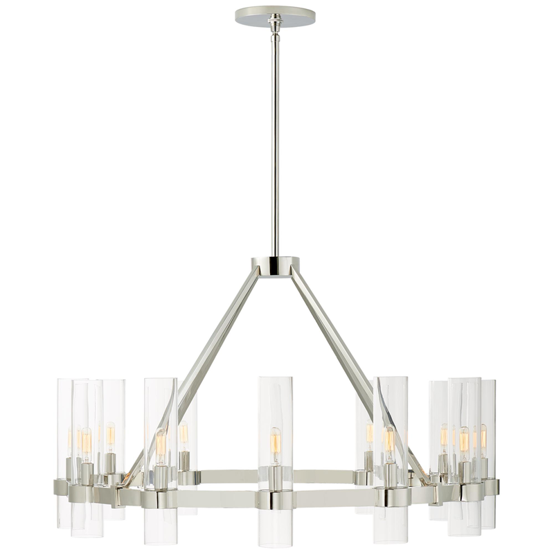 Ian K. Fowler Presidio 36 Inch 12 Light Chandelier by Visual Comfort Signature Collection