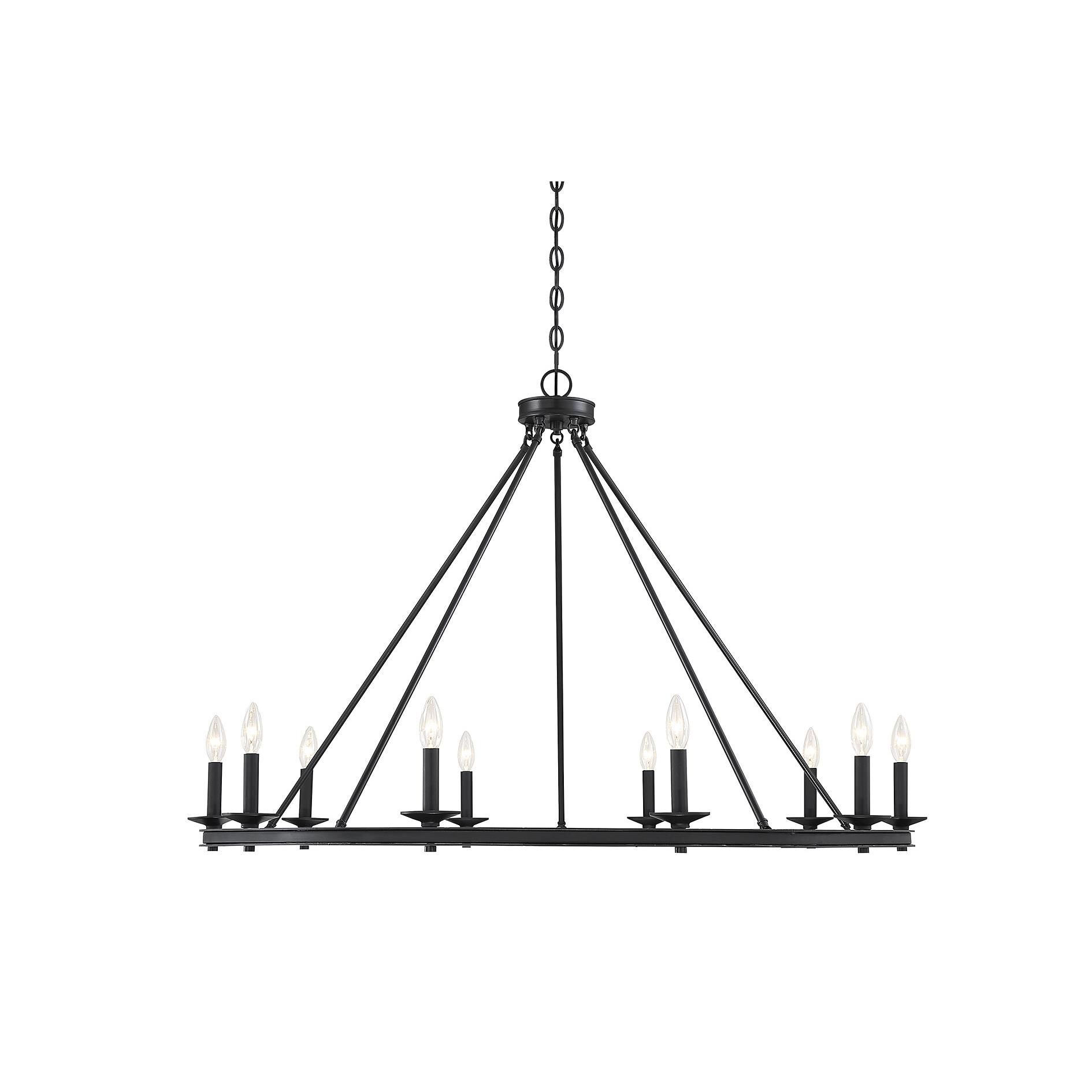 Middleton 45 Inch 10 Light Chandelier by Savoy House