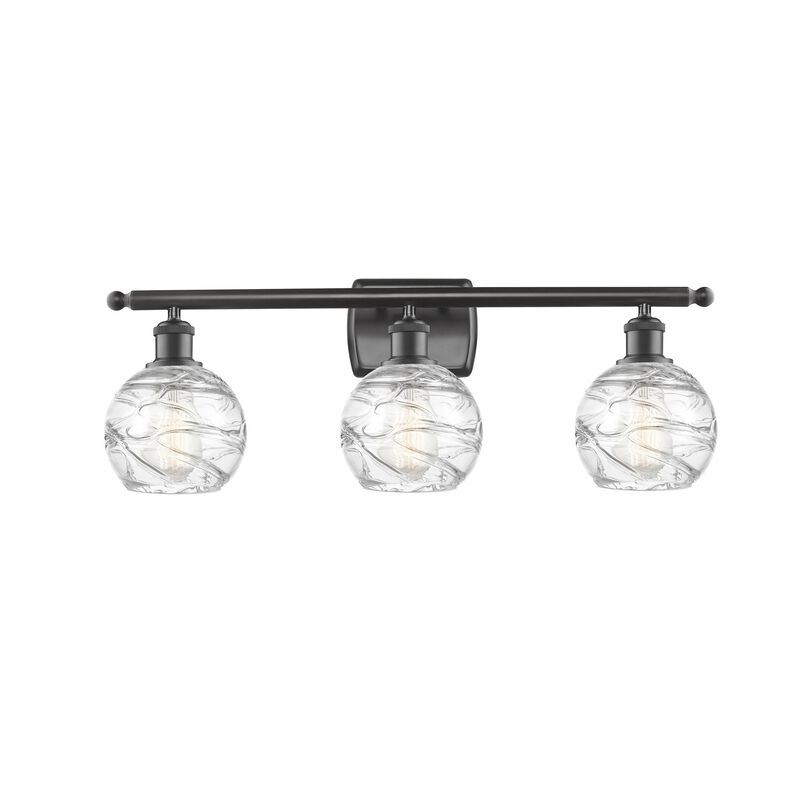 Bruno Marashlian Athens Deco Swirl 26 Inch Bath Vanity Light by Innovations Lighting