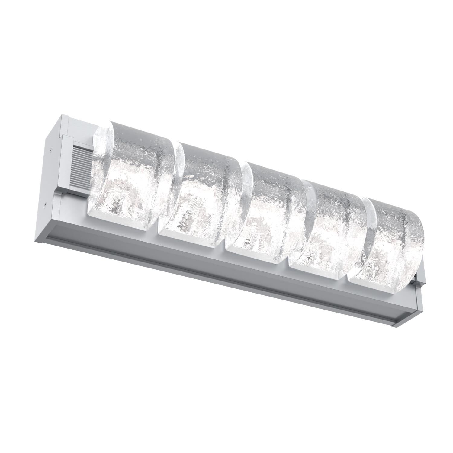 Shown in Classic Silver finish and Clear Rounded glass and None accent