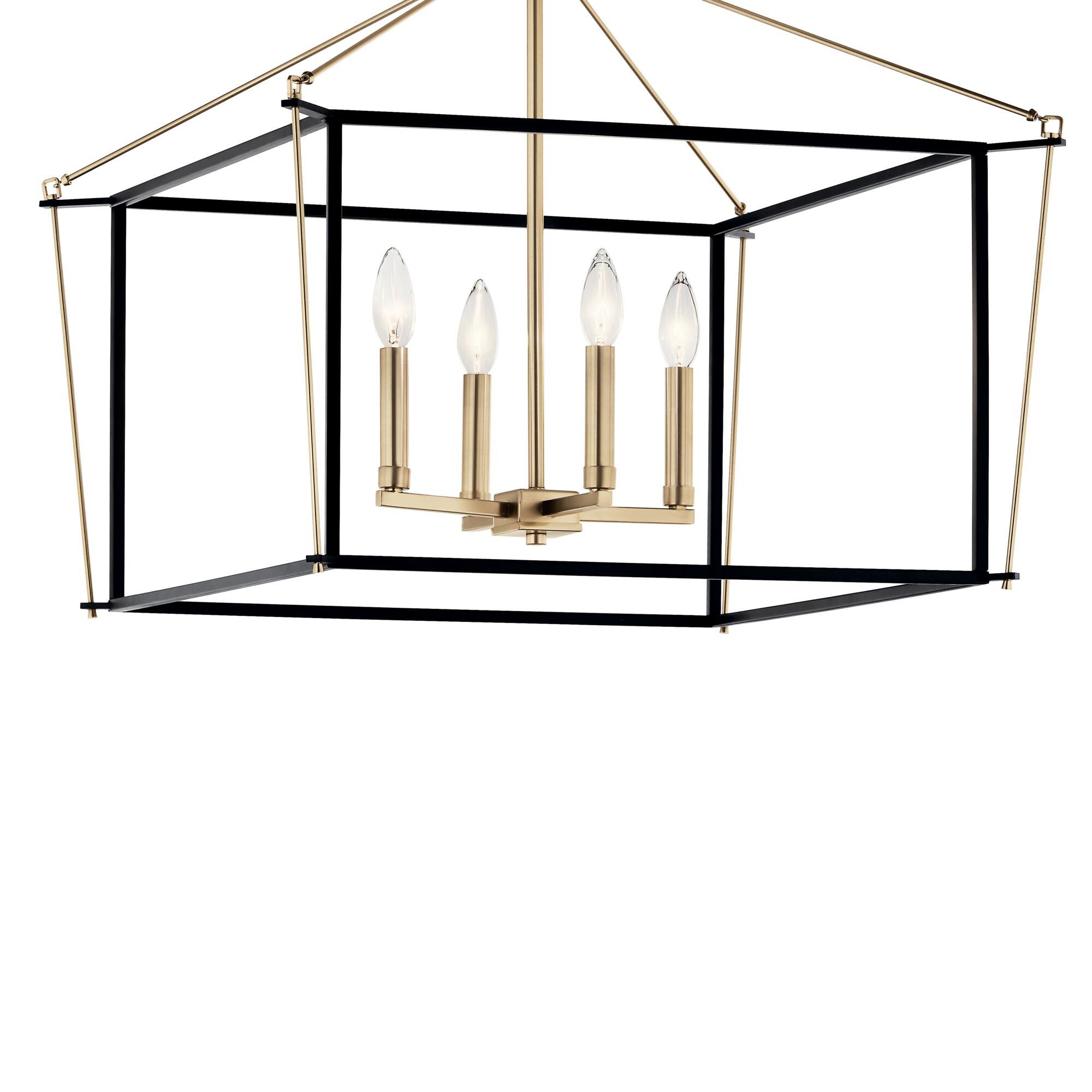 Eisley 24 Inch Semi Flush Mount,