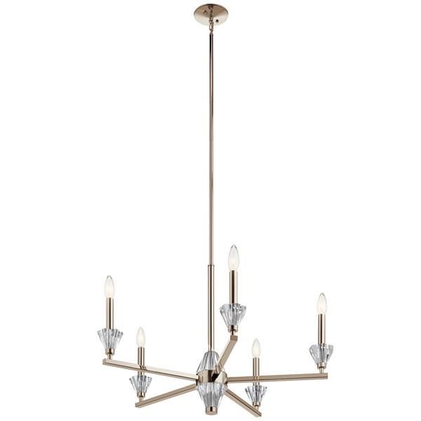 Calyssa 28 Inch 5 Light Chandelier by Kichler Lighting