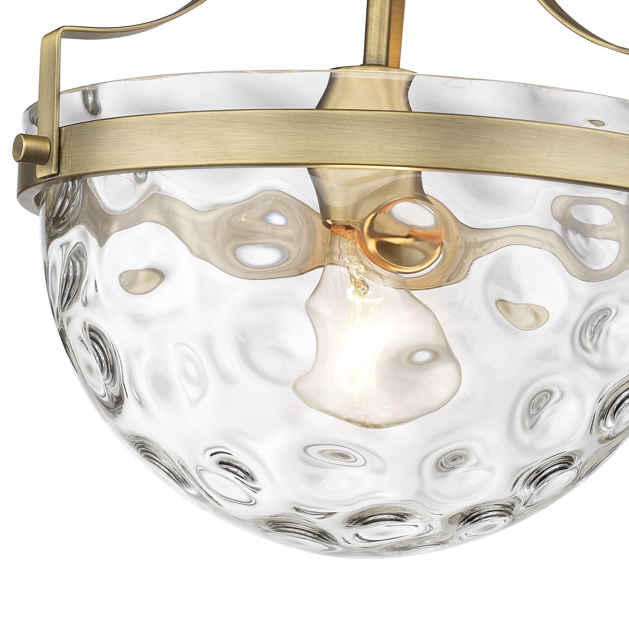 Quinn 10 Inch 1 Light Semi Flush Mount by Acclaim Lighting