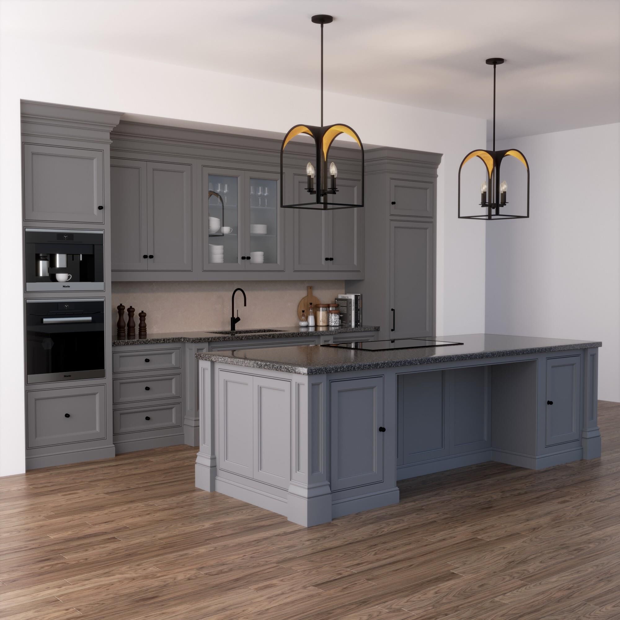 Shown in Natural Iron finish