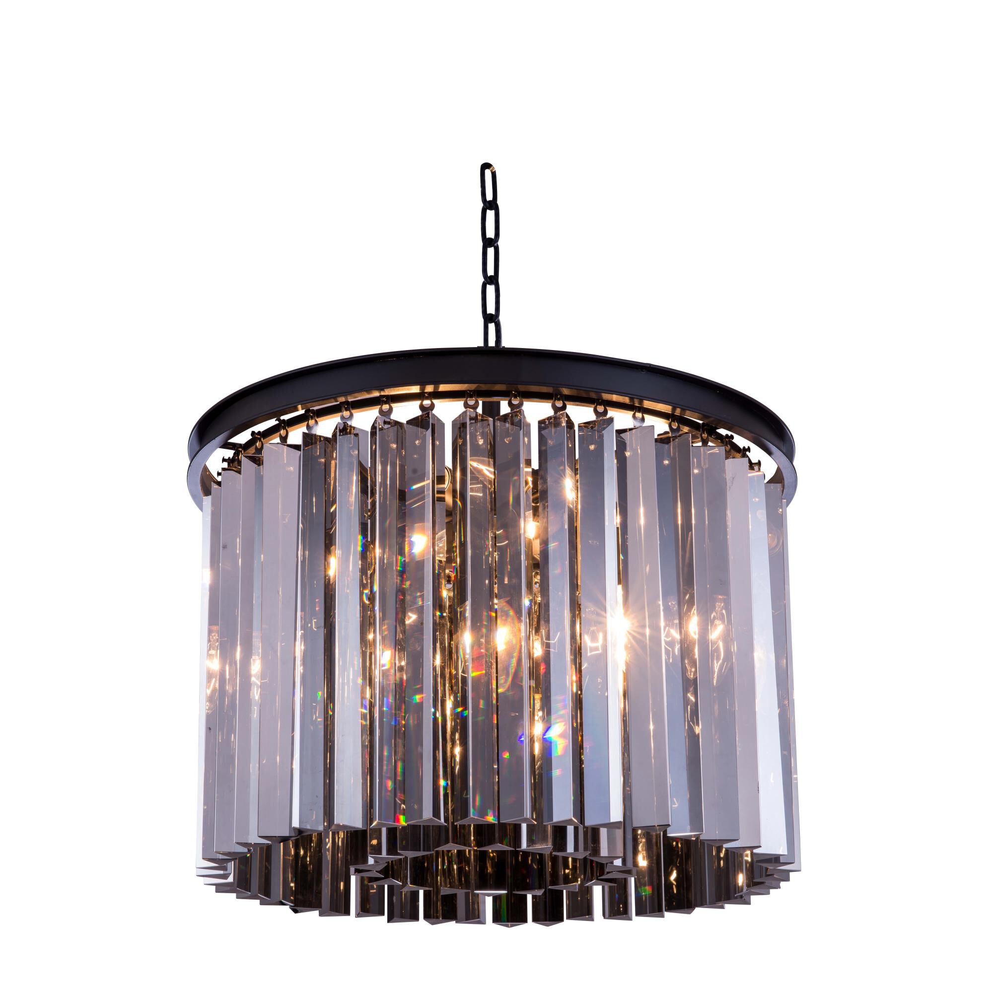 Sydney 20 Inch 6 Light Mini Chandelier by Elegant Lighting