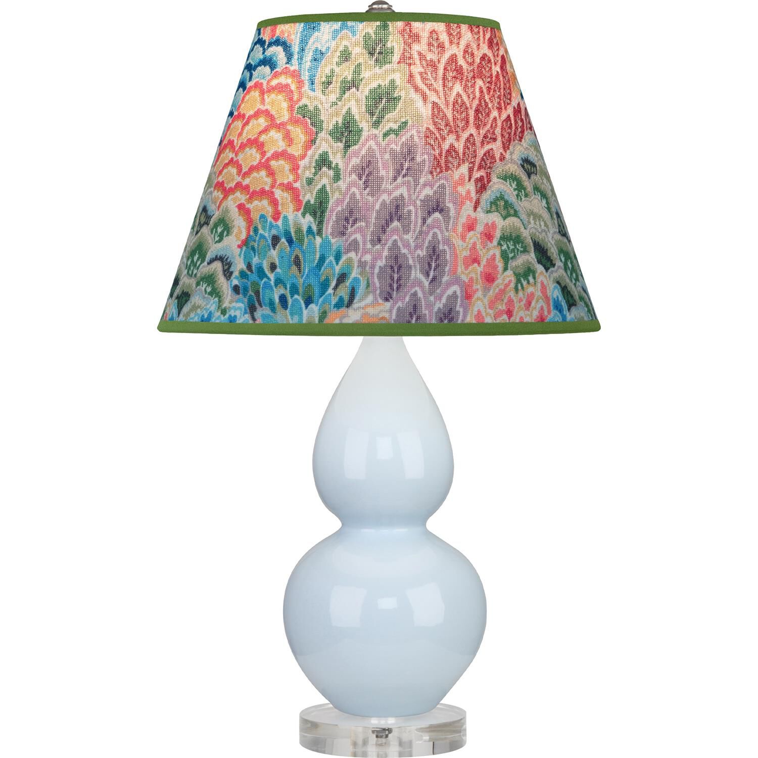 Small Double Gourd 23 Inch Table Lamp by Robert Abbey