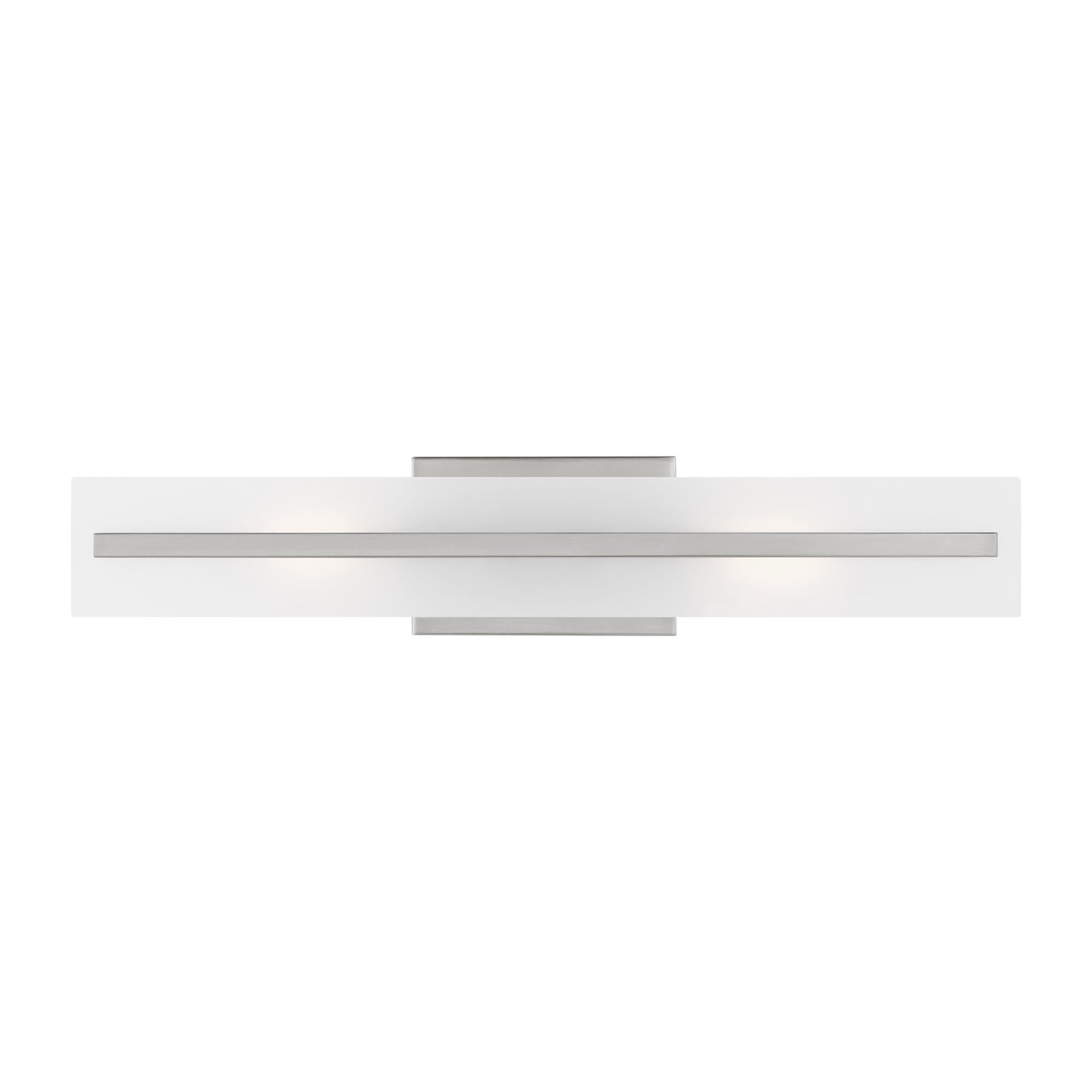 Shown in Brushed Nickel Silver finish and Satin Etched glass and Satin Etched Glass shade