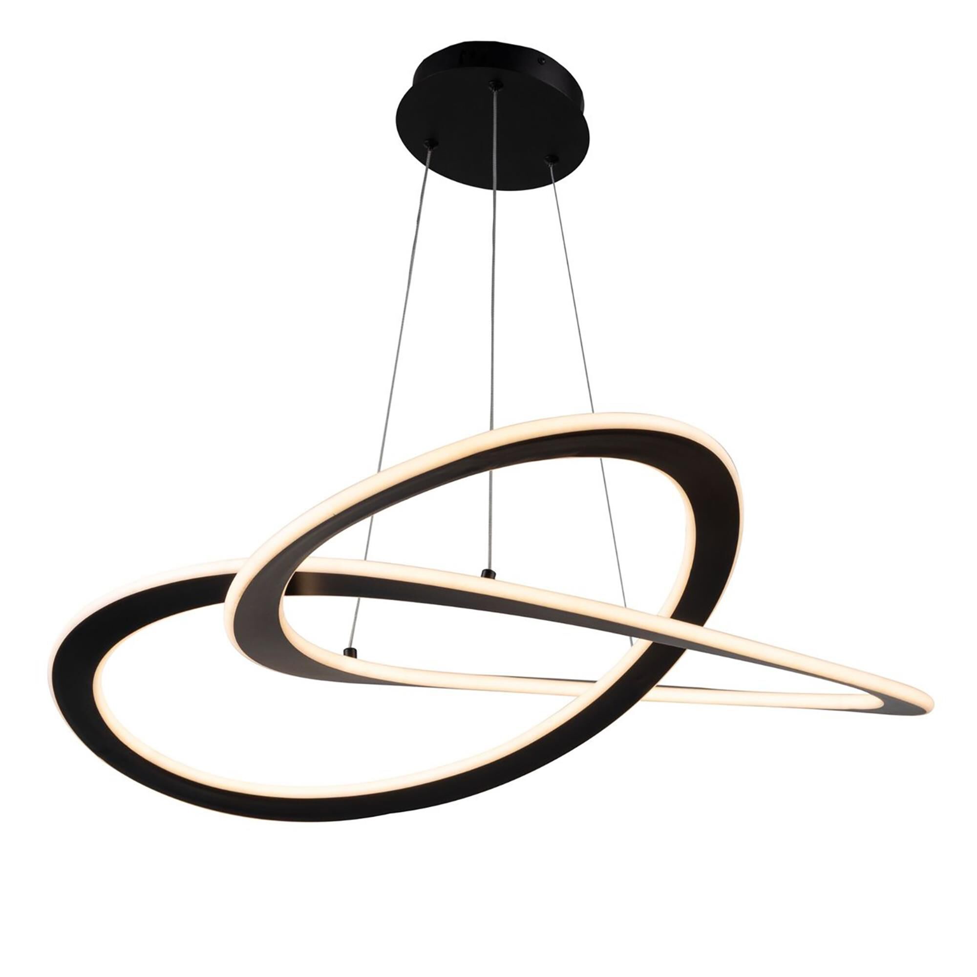 Wave 32 Inch LED Chandelier,