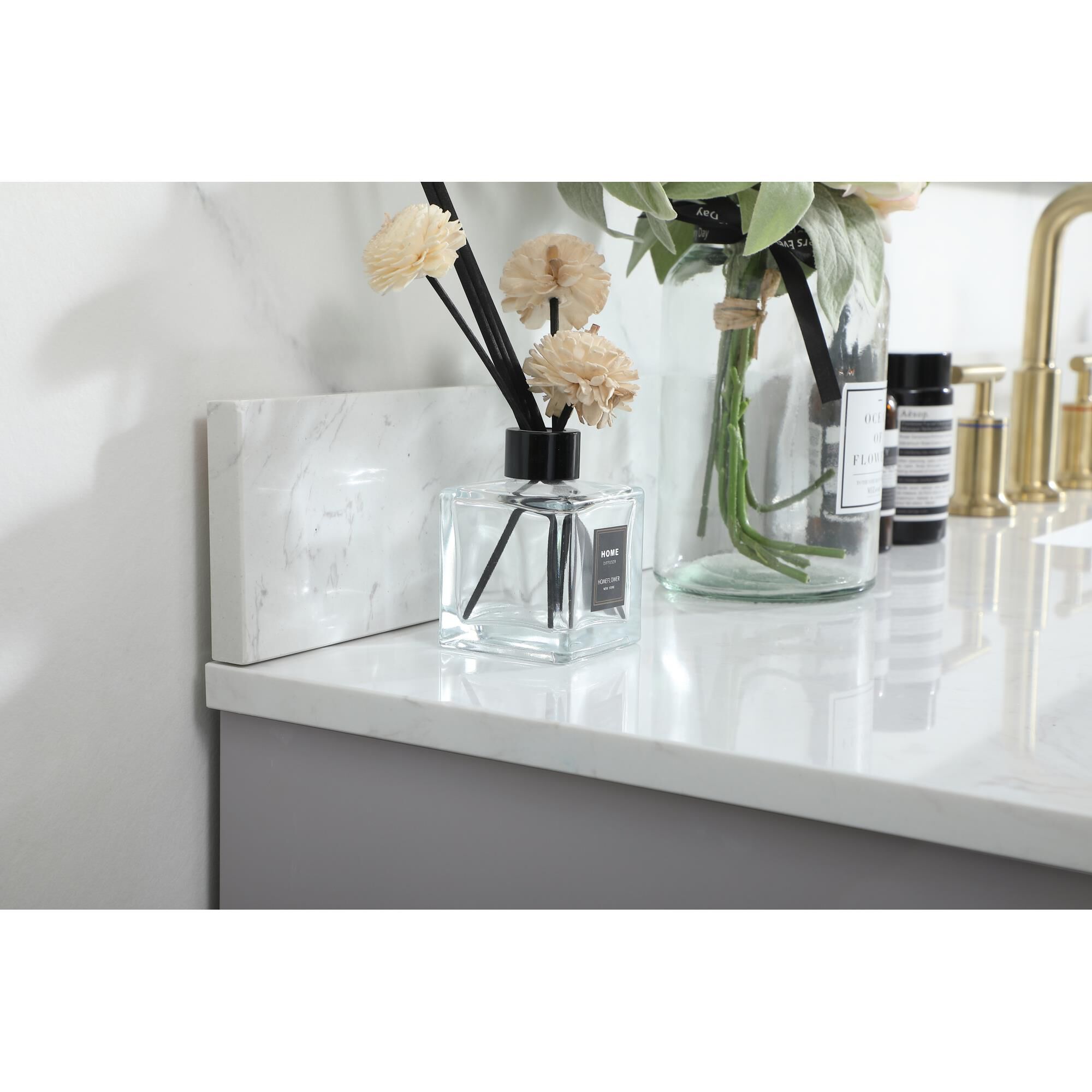 Shown in Grey finish