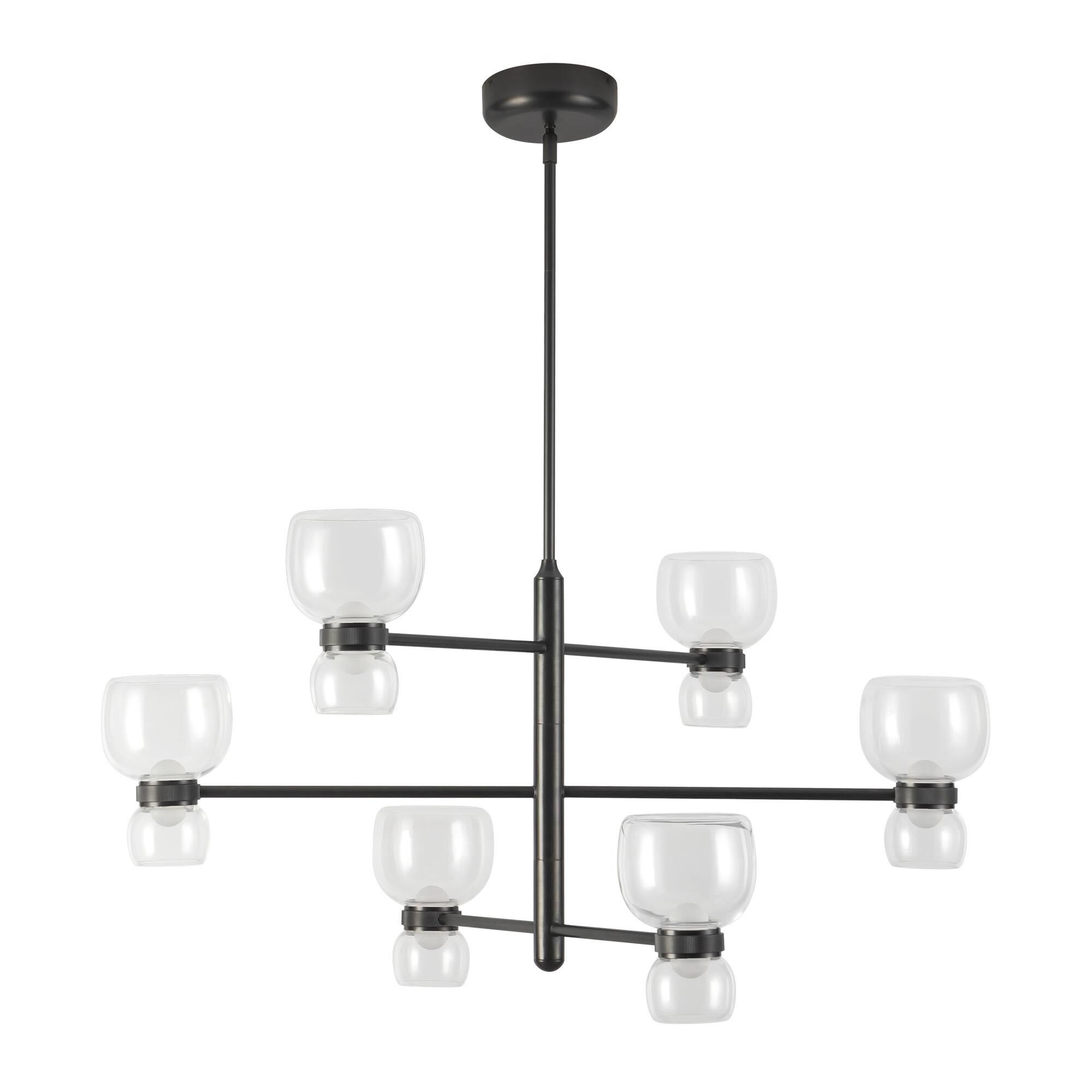 Shown in Urban Bronze finish and Clear glass