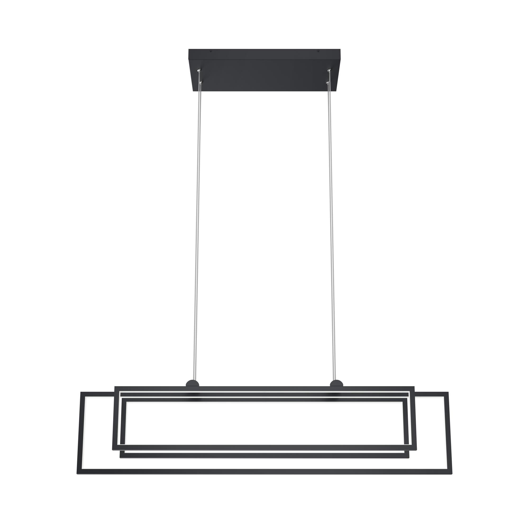 Jestin 38 Inch 3 Light LED Linear Suspension Light by Elan Lighting