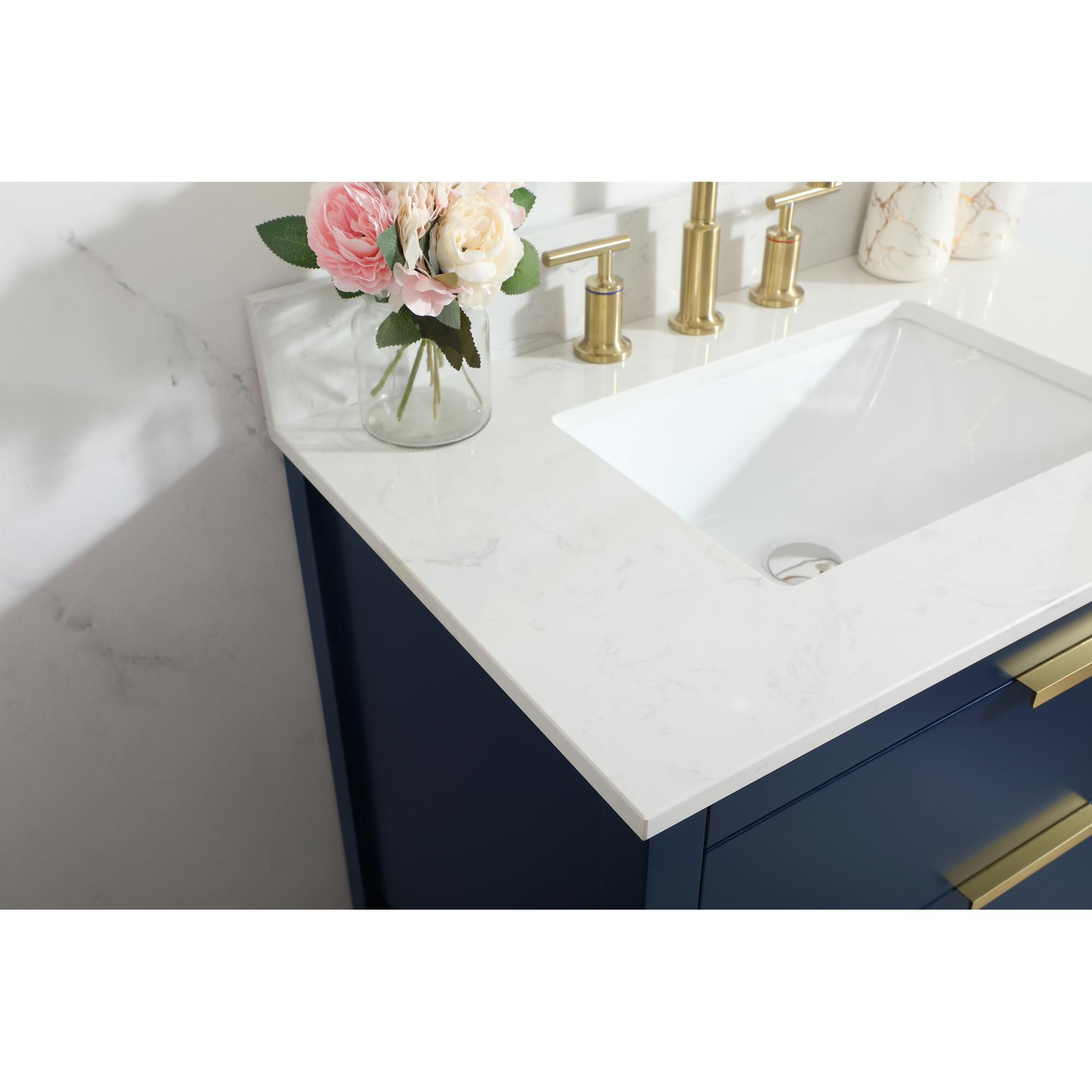 Shown in Blue finish