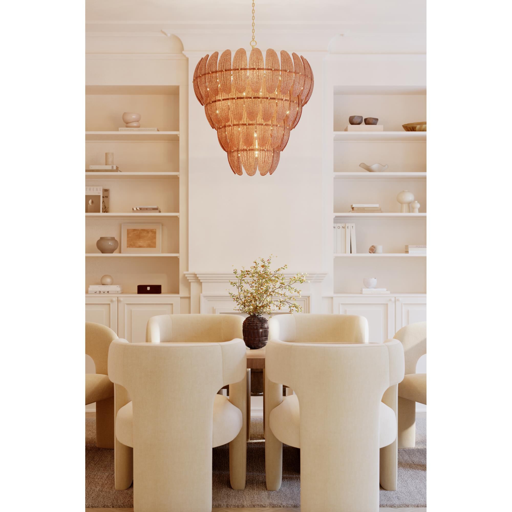 Marclaire 33 Inch Chandelier by Metropolitan Lighting