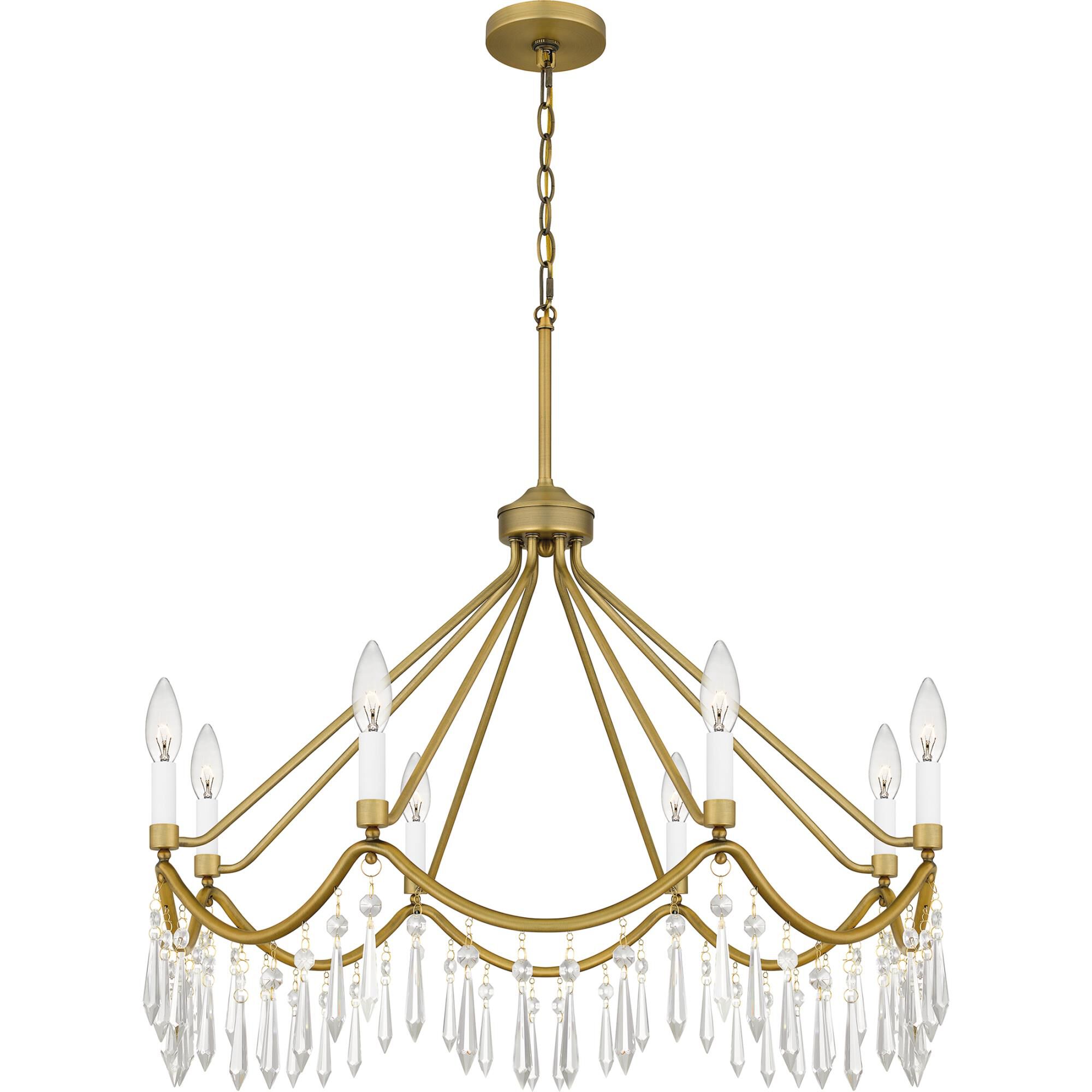 Shown in Aged Brass finish