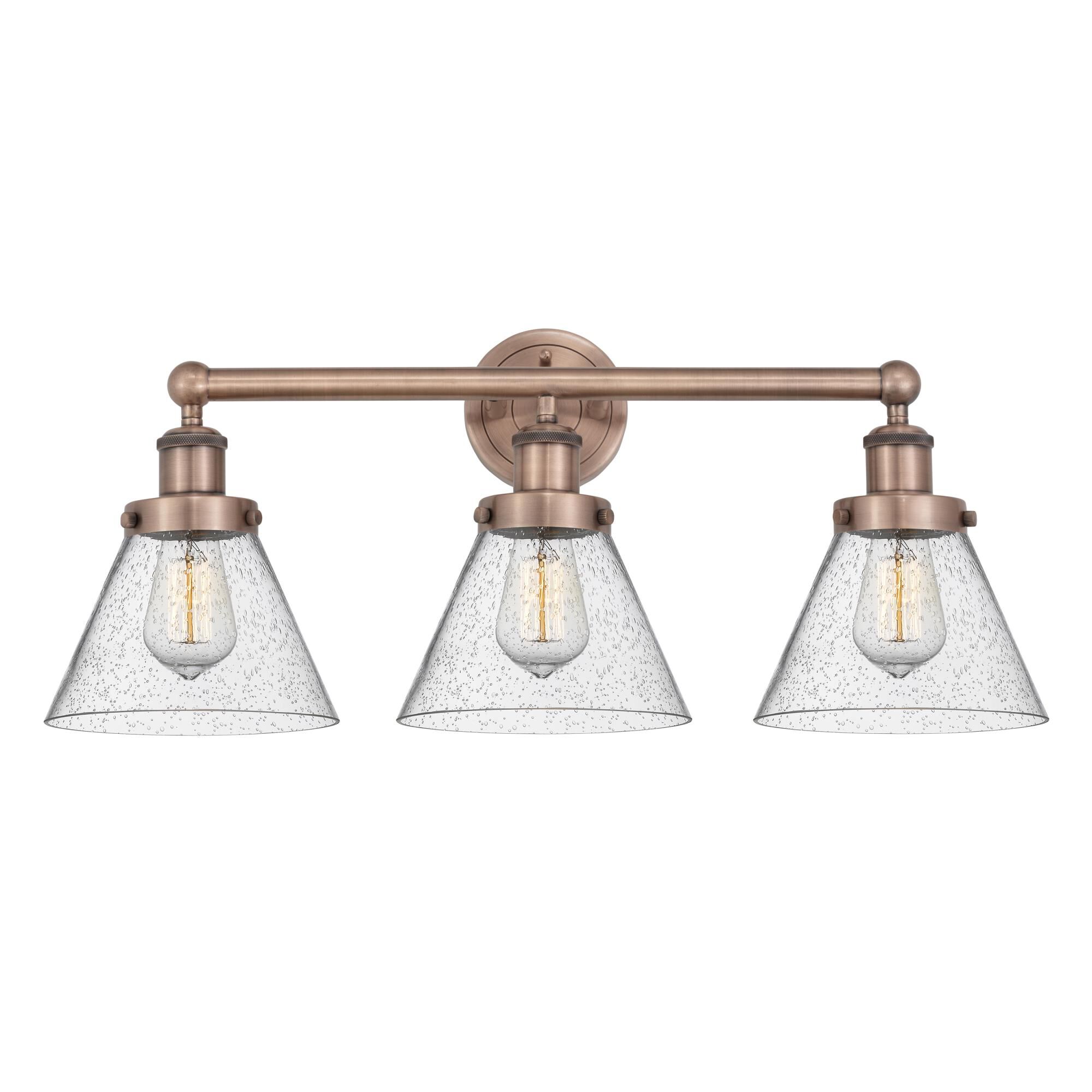 Bruno Marashlian Cone 25 Inch 3 Light Bath Vanity Light by Innovations Lighting