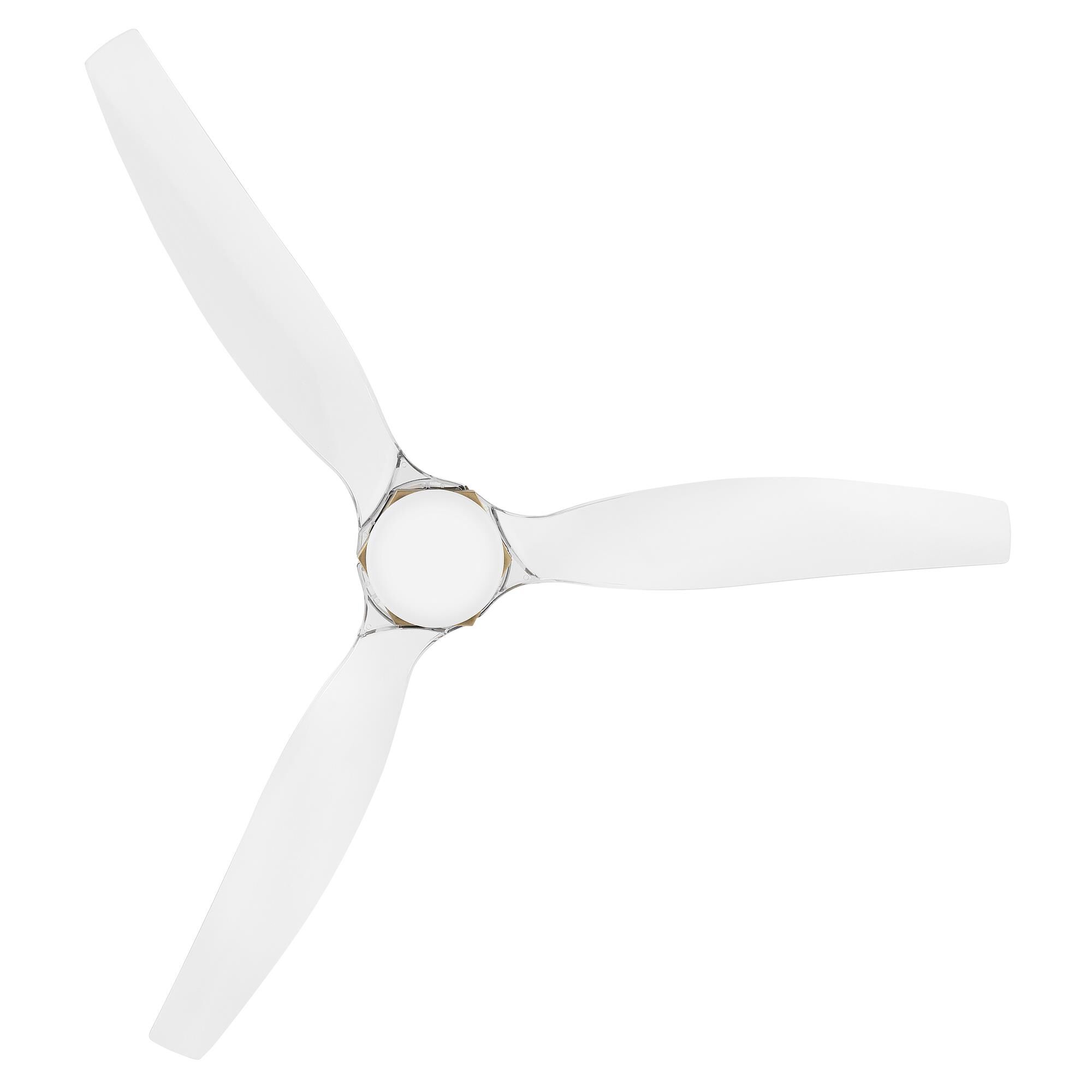 Facet 52 Inch Flush Mount Fan with Light Kit,