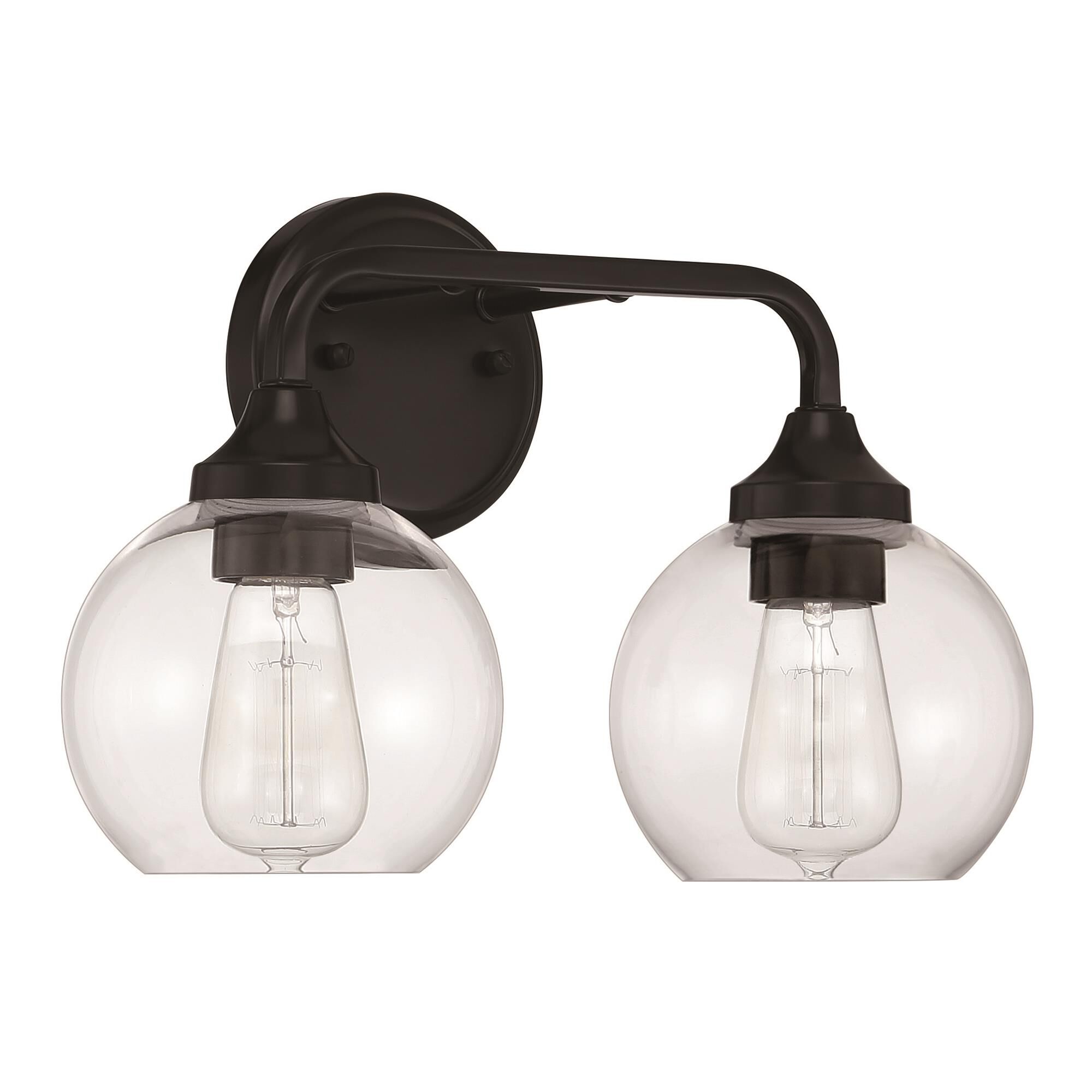 Glenda 15 Inch 2 Light Bath Vanity Light,