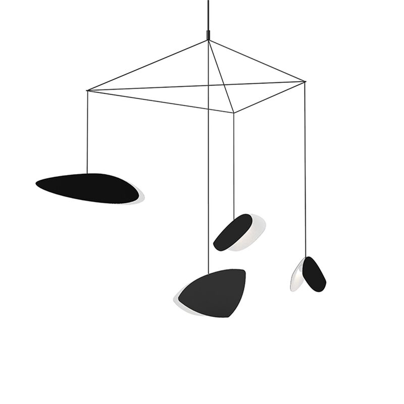 Papillons 31 Inch Multi Light Pendant by Sonneman