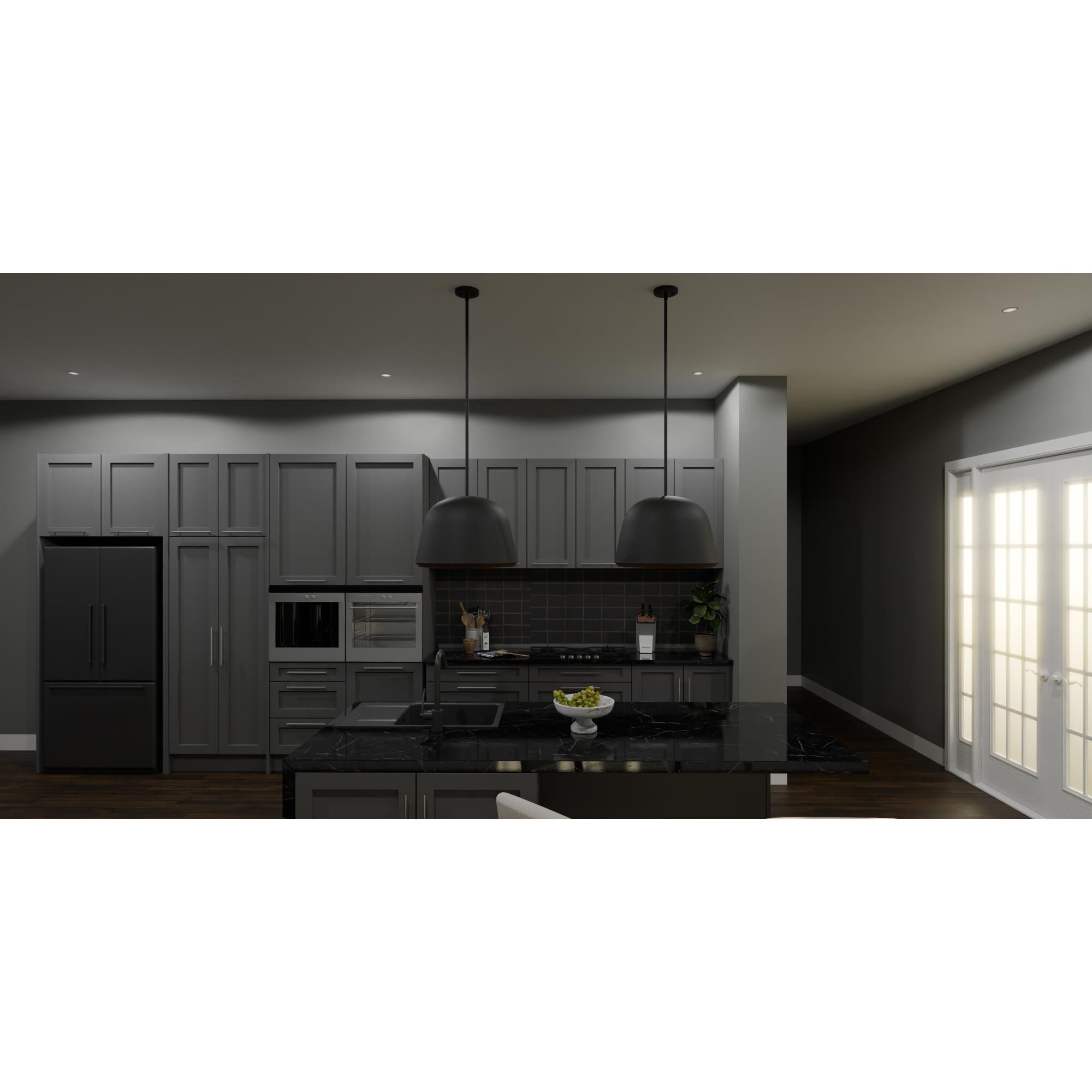 Tamara 20 Inch 4 Light Large Pendant by Quoizel