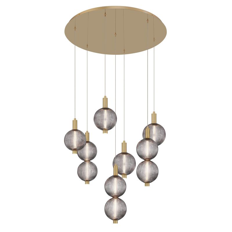 Palmas 30 Inch 7 Light Multi Light Pendant by Eurofase Lighting