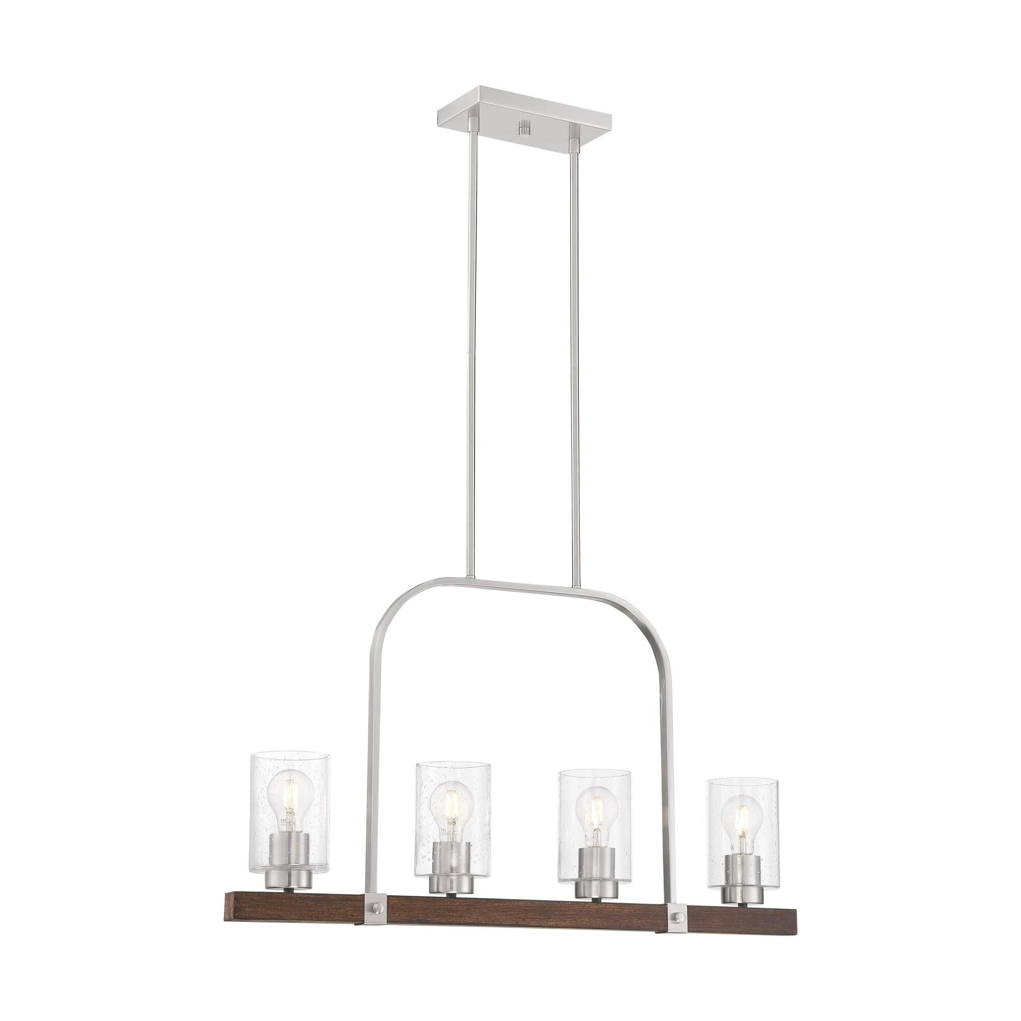Arabel 32 Inch 4 Light Linear Suspension Light by Nuvo Lighting
